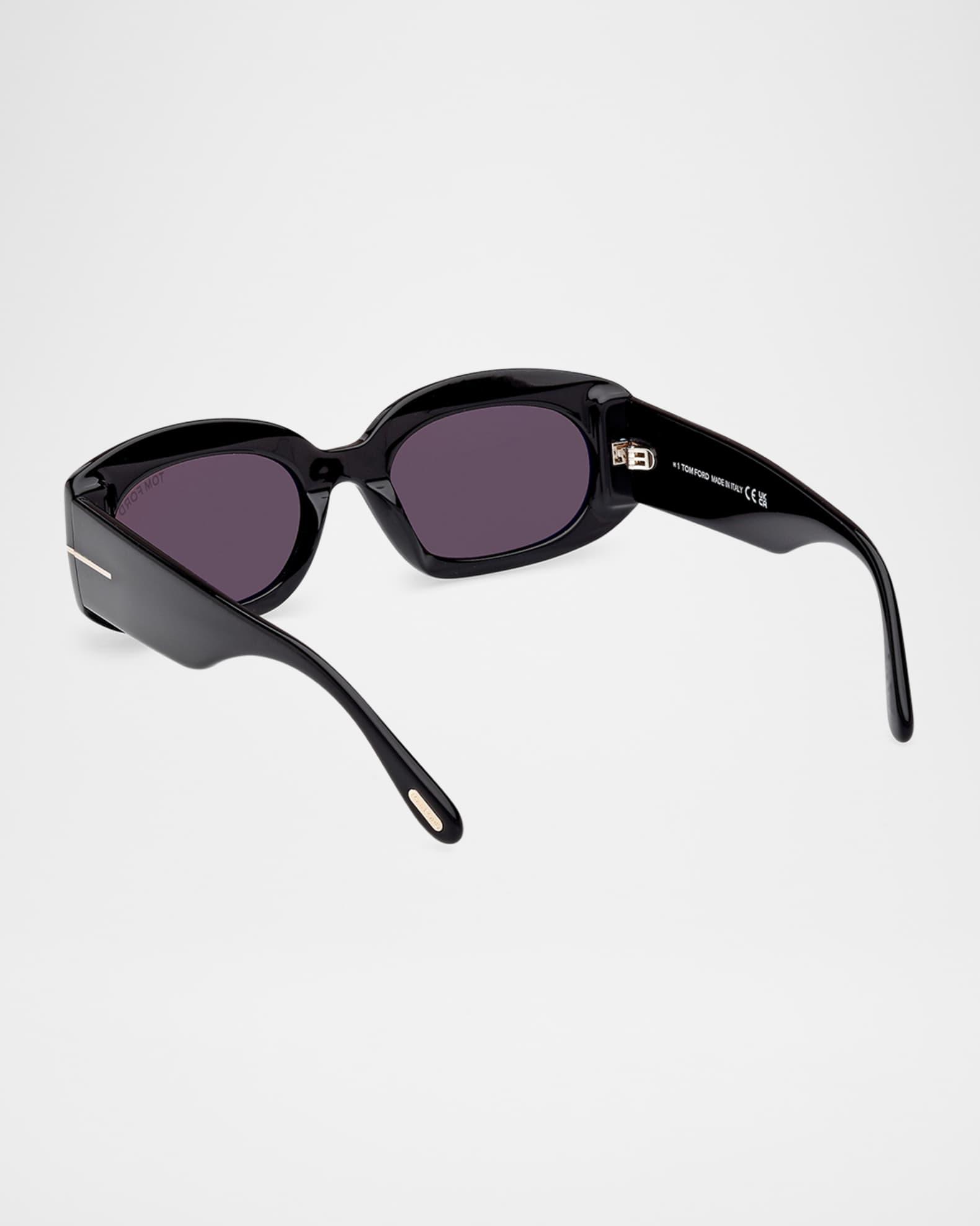 Cielle Oval Acetate Sunglasses Product Image