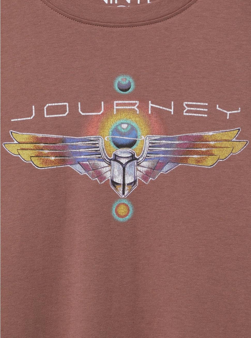 Journey Oversized Cotton Crew Tunic Tee Product Image
