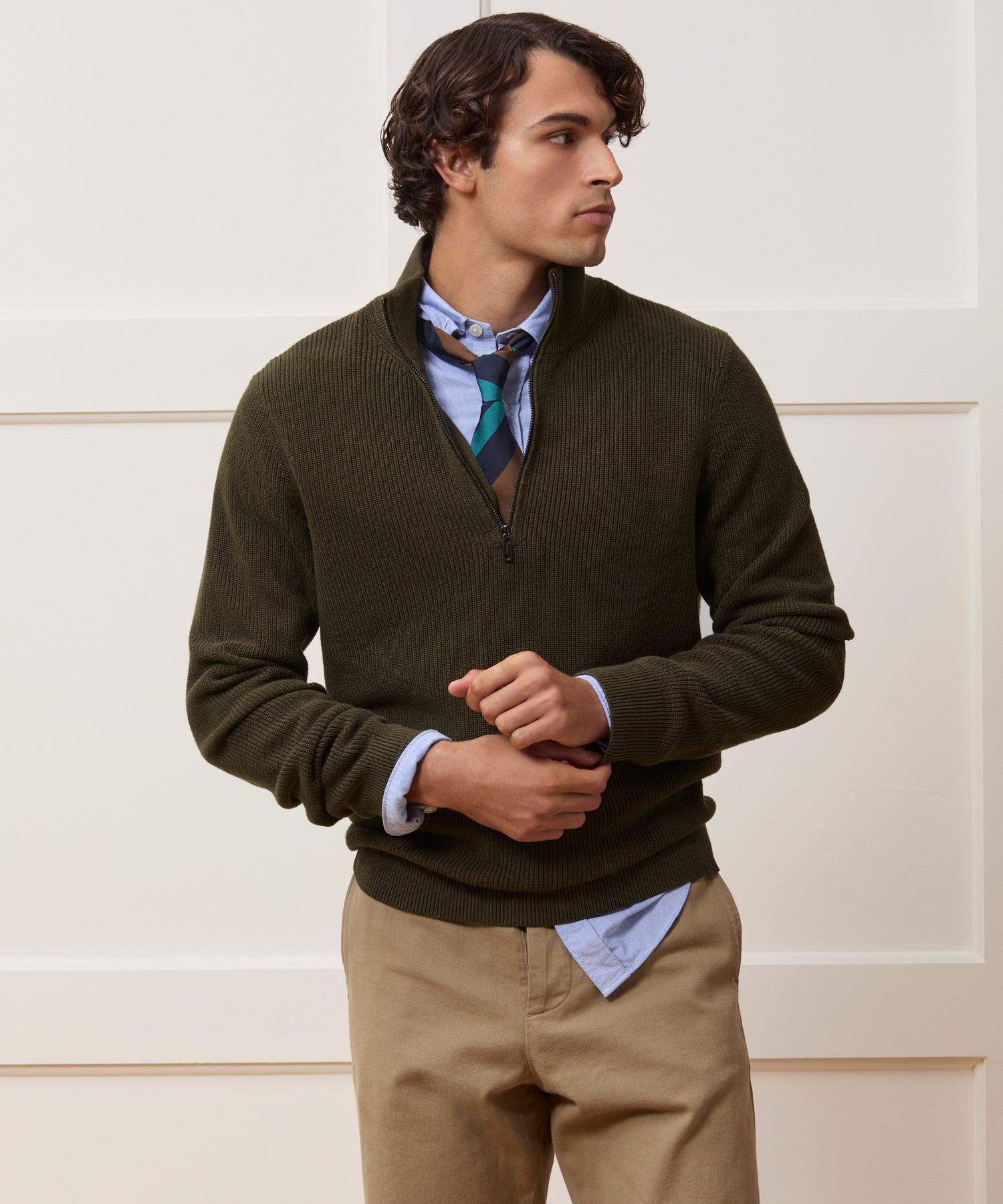 Beechwood Quarter-Zip Sweater Product Image