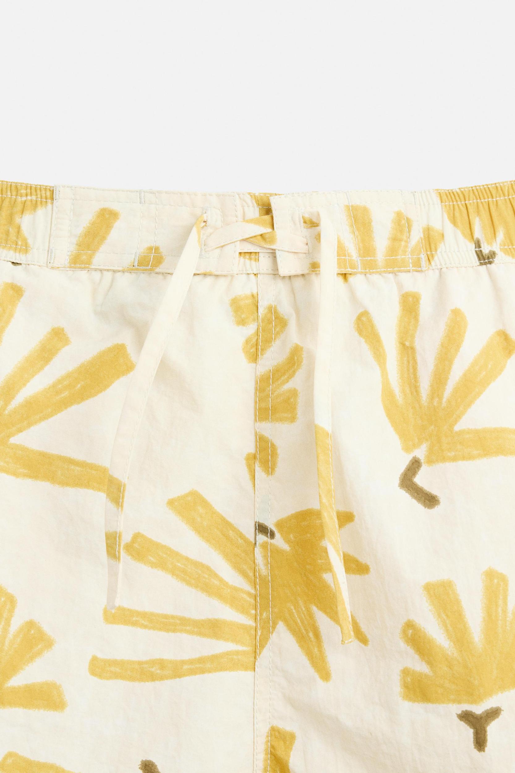 FLORAL PRINT LONG SWIMSUIT Product Image