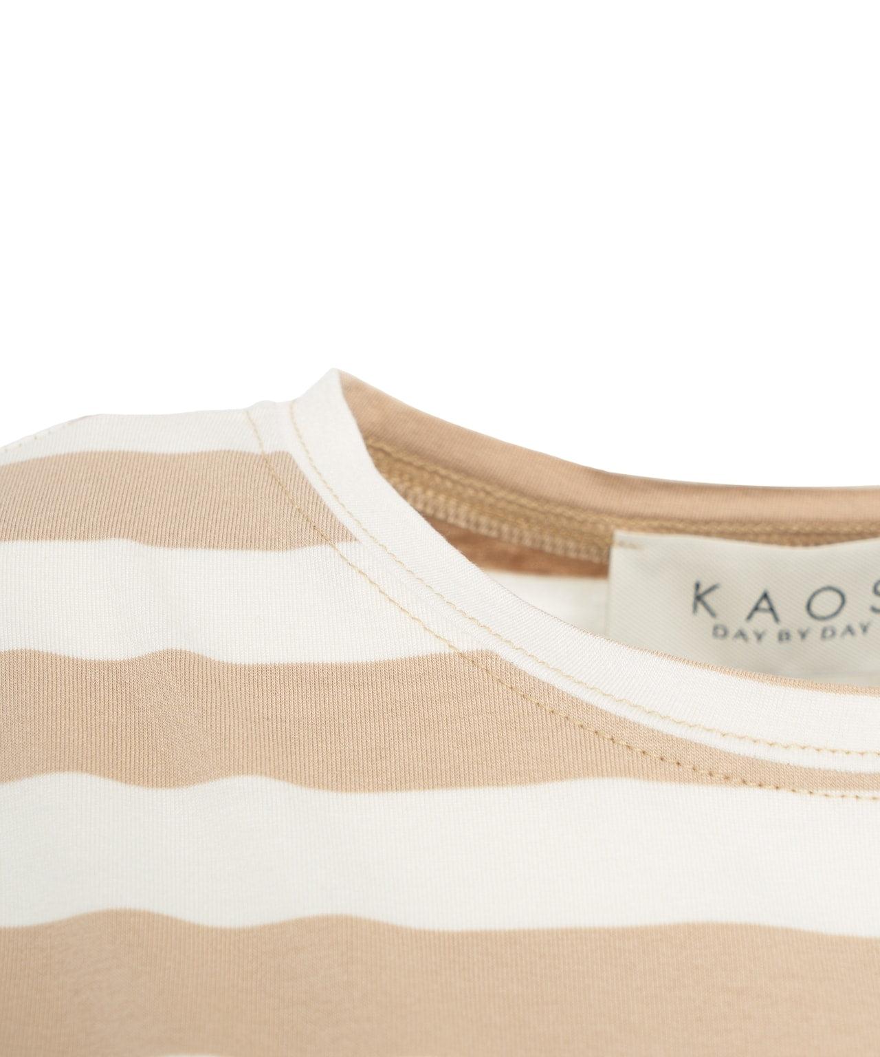 Striped viscose top Product Image