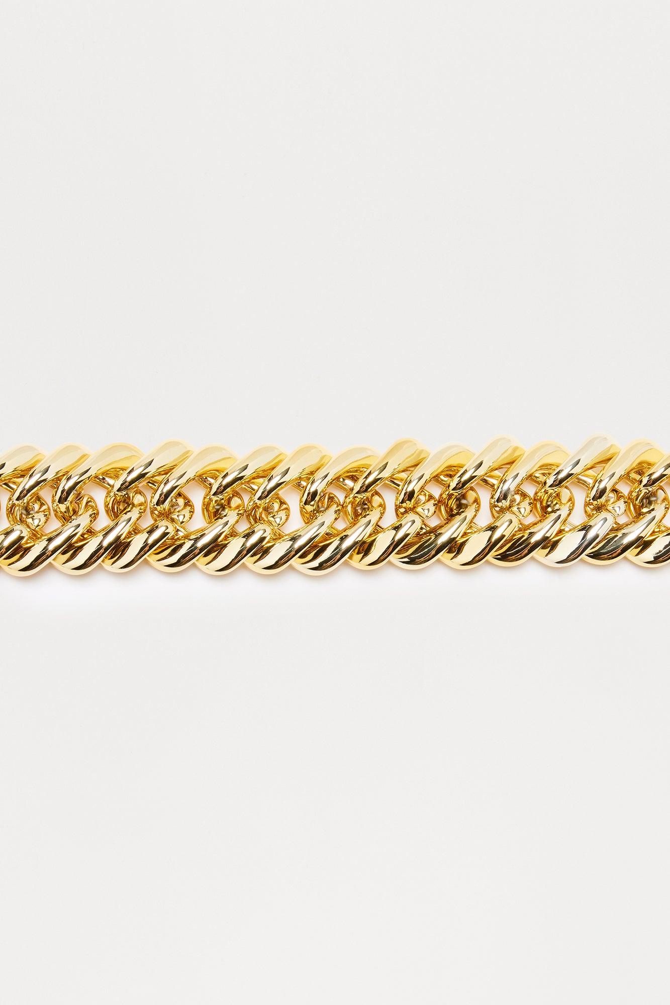 Life In Luxury Single Chain Necklace - Gold Product Image