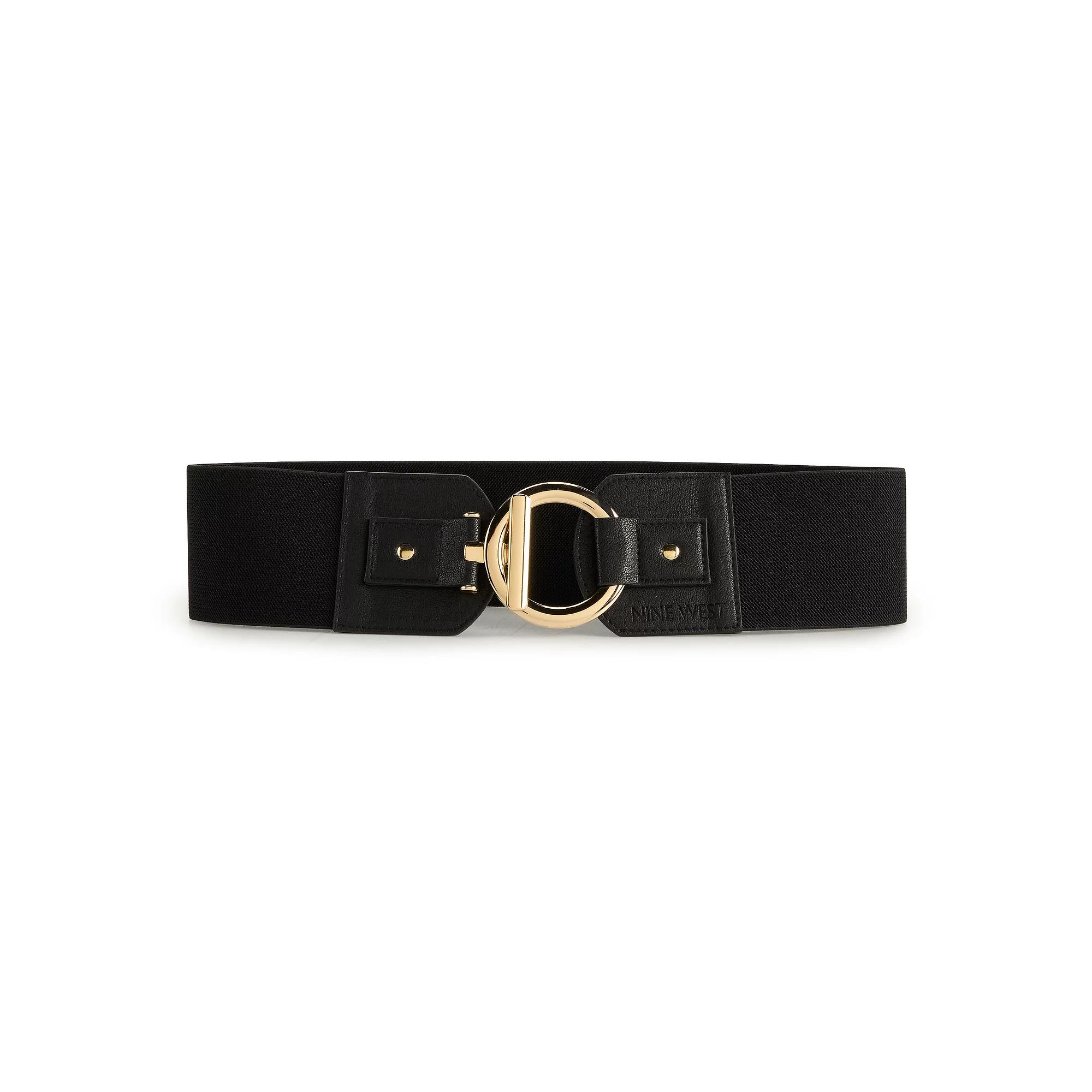 Women's Nine West Interlock Circle Stretch Belt,  Product Image