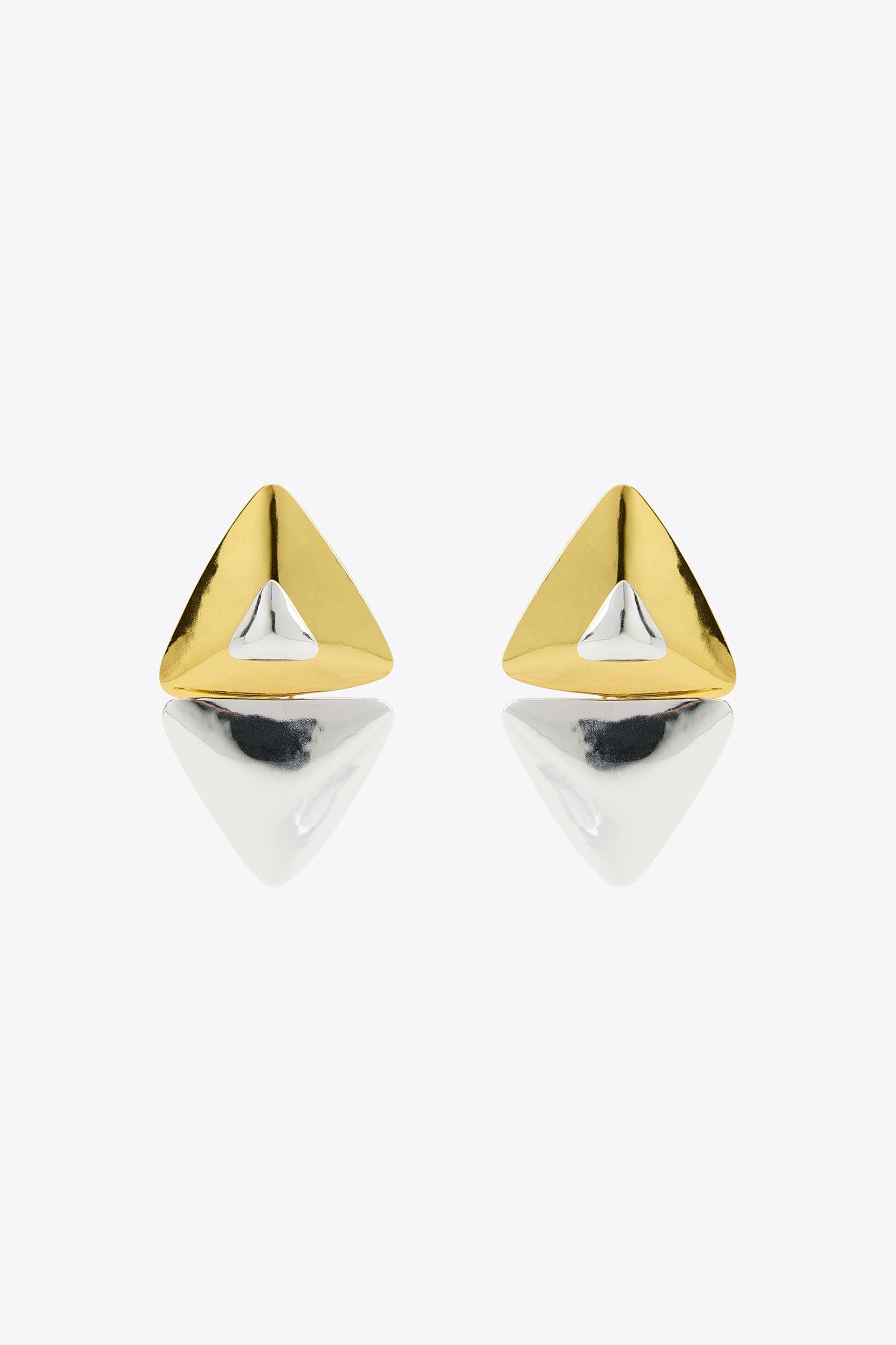 MISMATCHED GEOMETRIC EARRINGS Product Image
