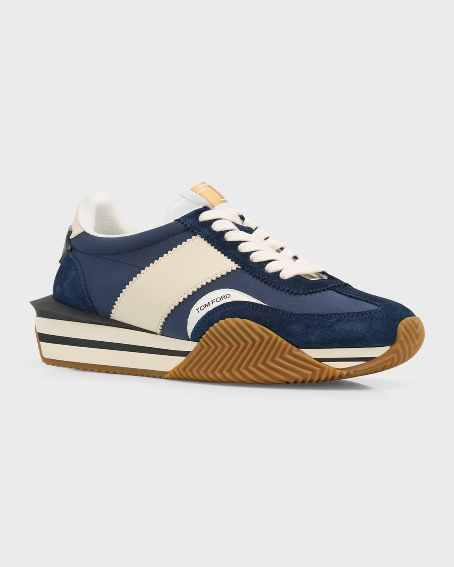 Men's James Colorblock Platform Low-Top Sneakers Product Image