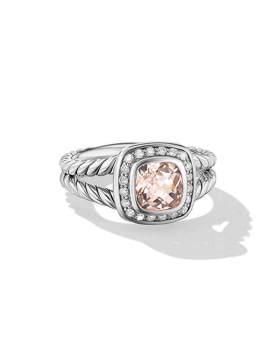 Womens Petite Albion Ring With Pav Diamonds Product Image