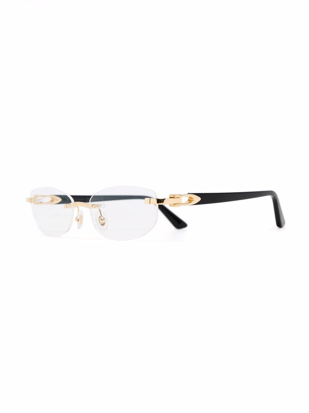 frameless rounded glasses Product Image