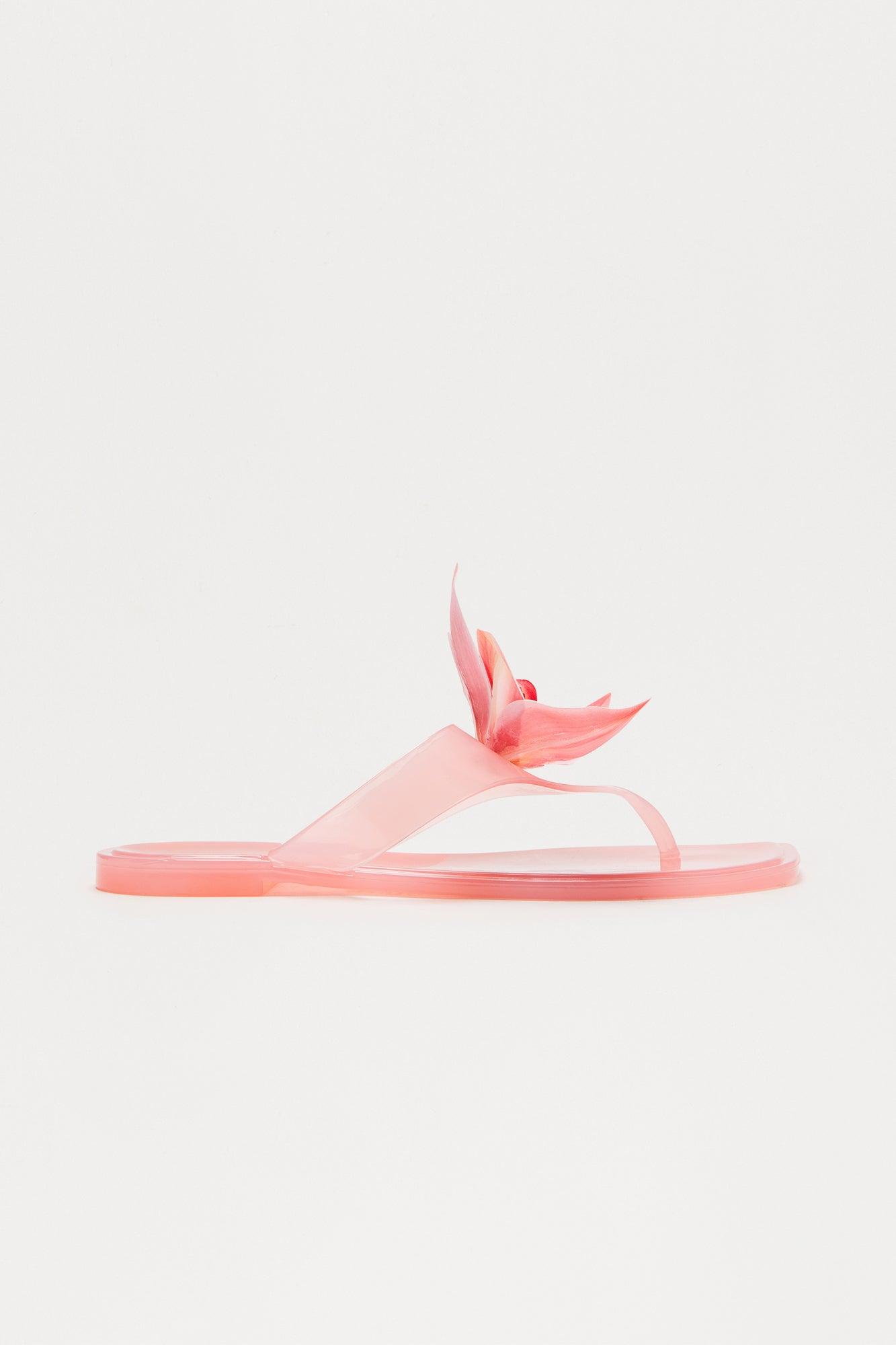 Koa Flower Sandals - Pink Product Image