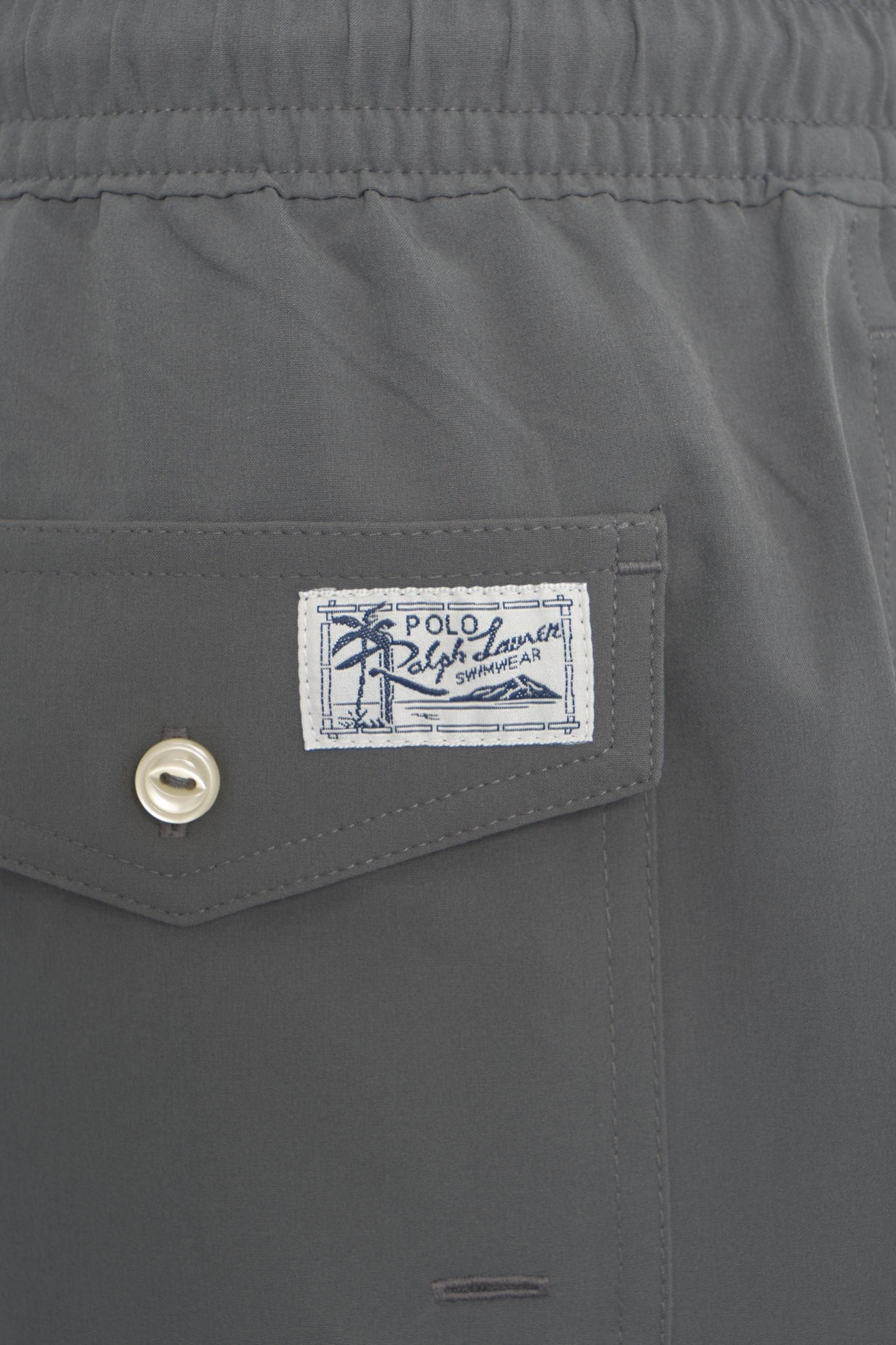 Swim shorts with logo embroidery Product Image