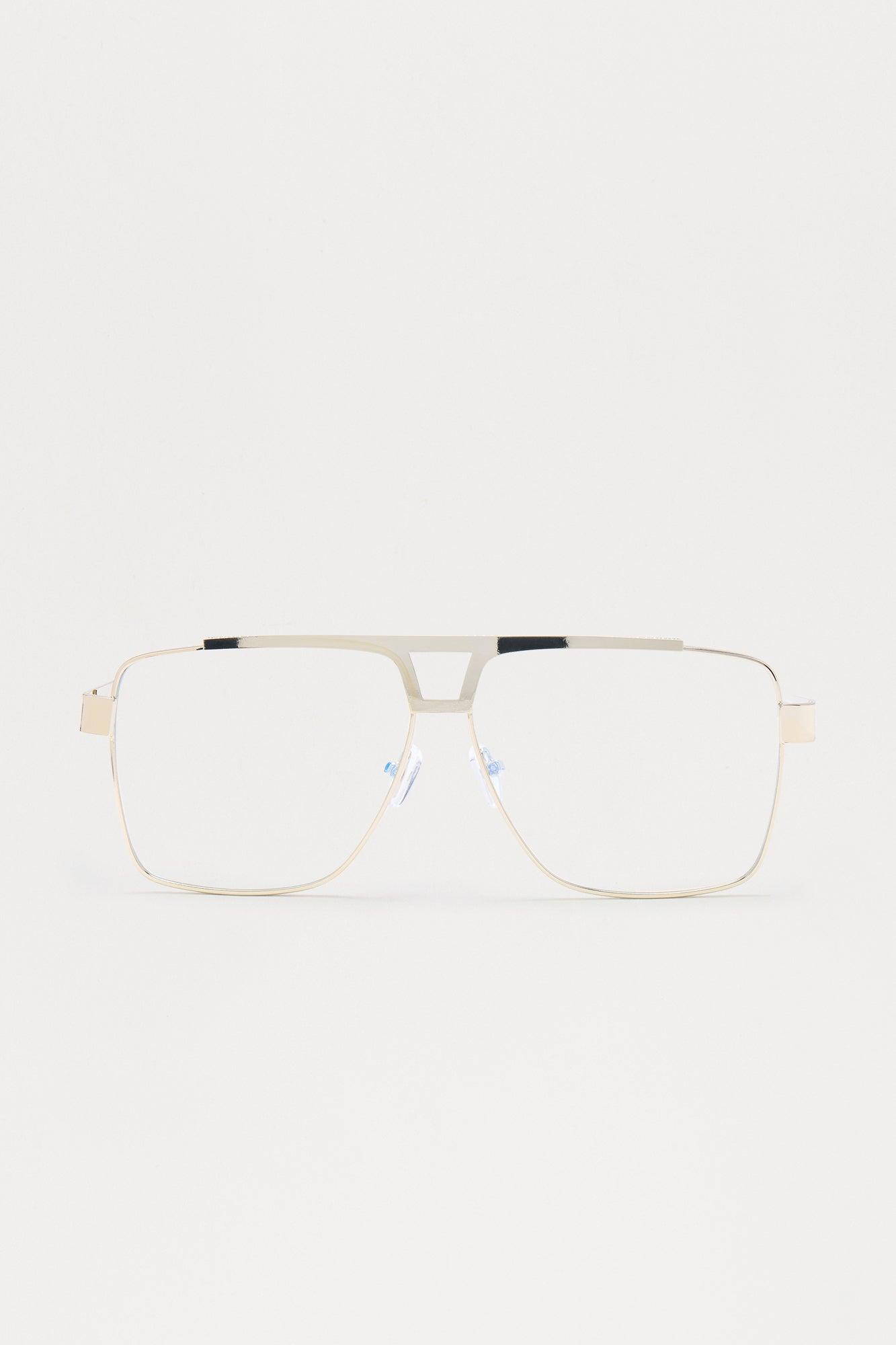 Taken Care Of Blue Light Glasses - Silver Female Product Image