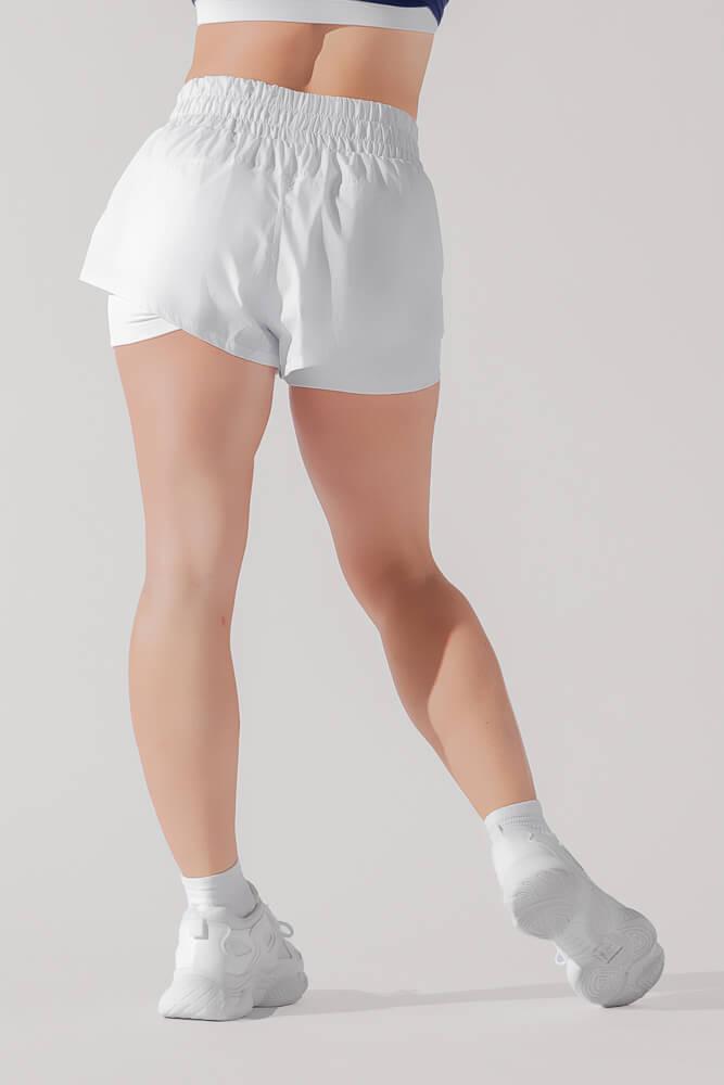 High Waisted Supershort™ - White Product Image