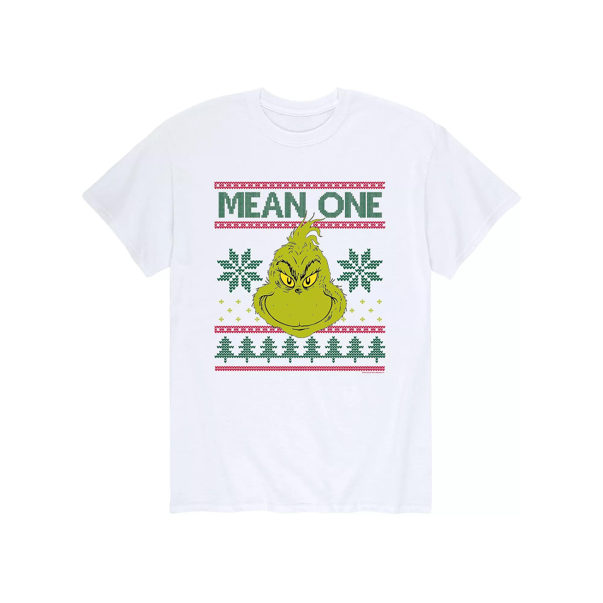 Men's Dr. Seuss The Grinch Mean One Tee,  Product Image