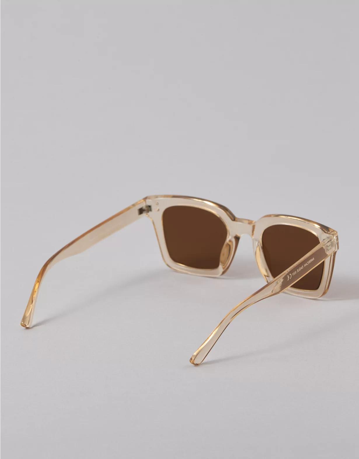 AEO Square Thick Frame Sunglasses Product Image