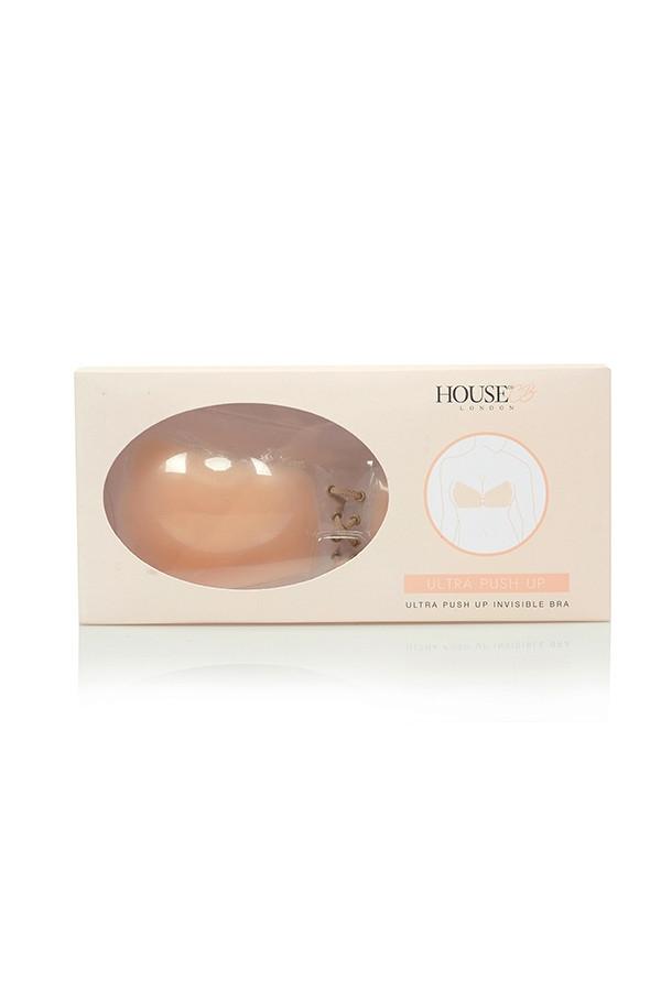  silicon push up invisible bra - beige Product Image