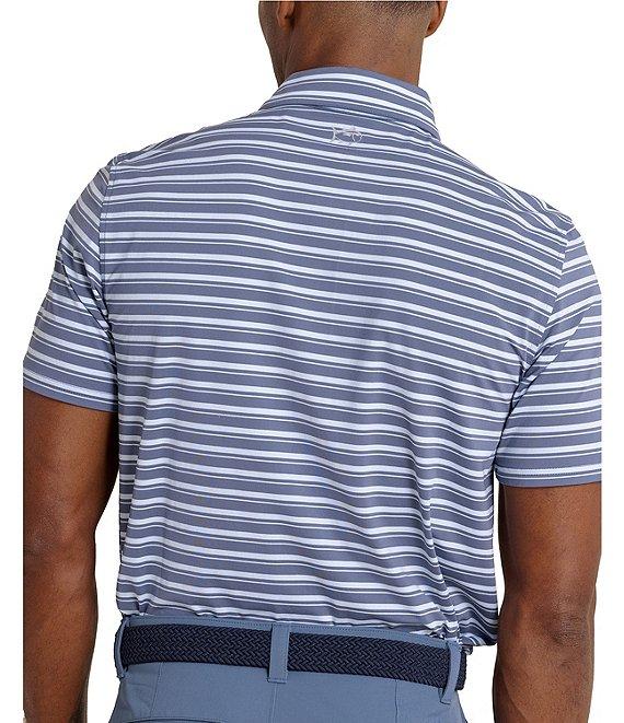 Southern Tide Brrr-Eeze Pearl Cove Stripe Short Sleeve Polo Shirt Product Image