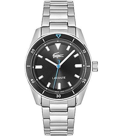 Lacoste Mens Boston Analog Stainless Steel Bracelet Watch Product Image