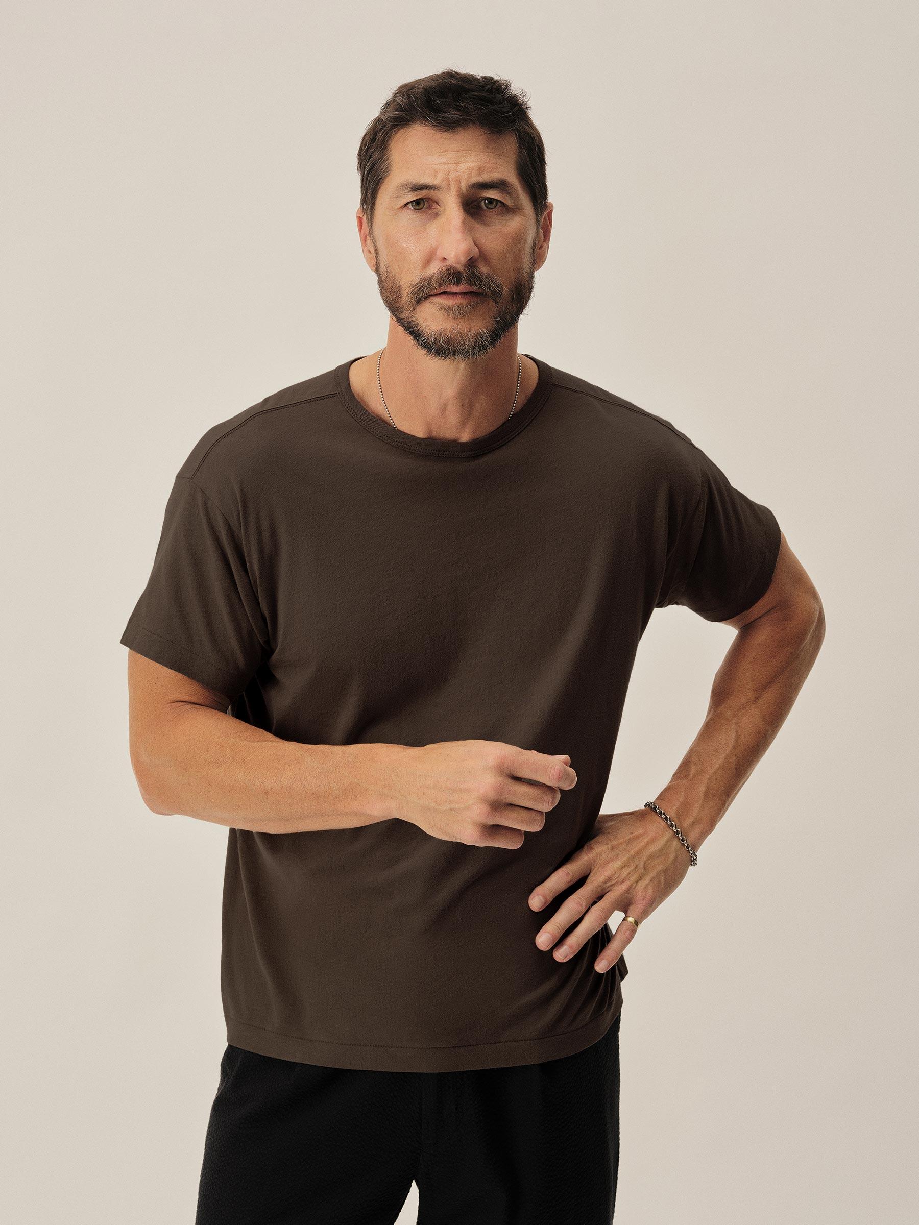 Vintage Black Toughknit 90s Boxy Tee Product Image