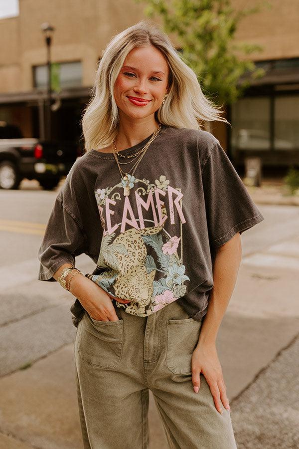 Dreamer Paradise Vintage Wash Graphic Tee Product Image