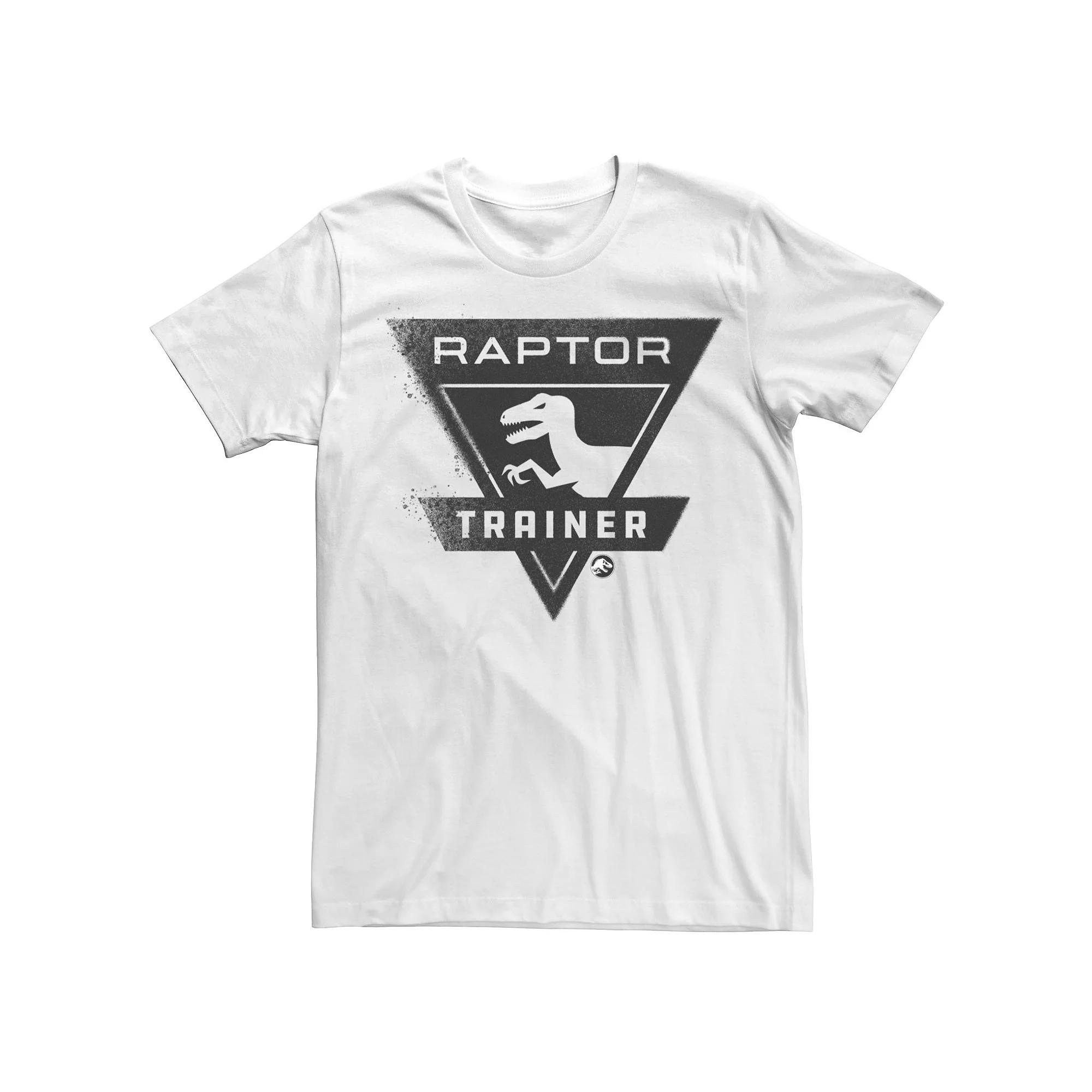 Men's Jurassic World Raptor Trainer Badge Tee,  Product Image