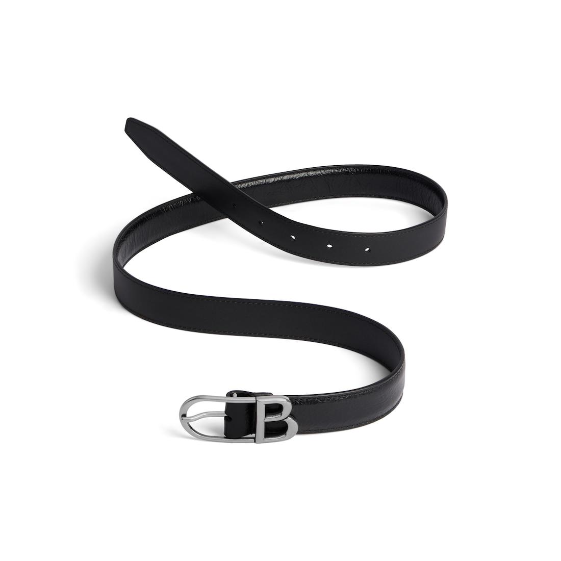 Women's Classic B Belt  in Black Product Image