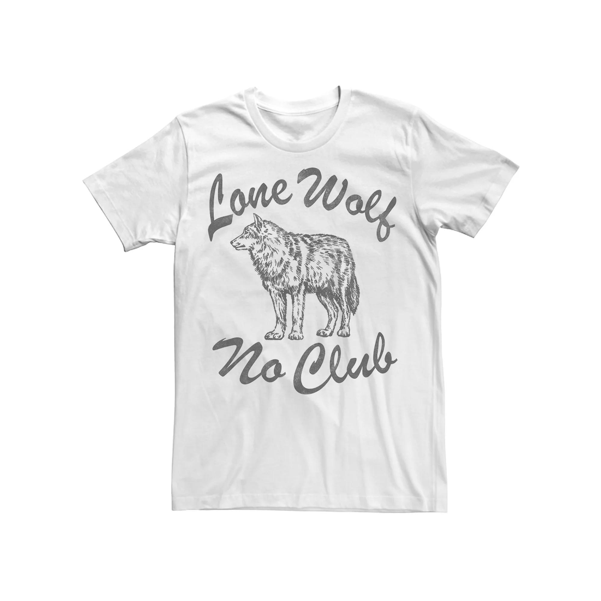Big & Tall Lone Wolf Short Sleeve Logo Tee, Men's,  Product Image