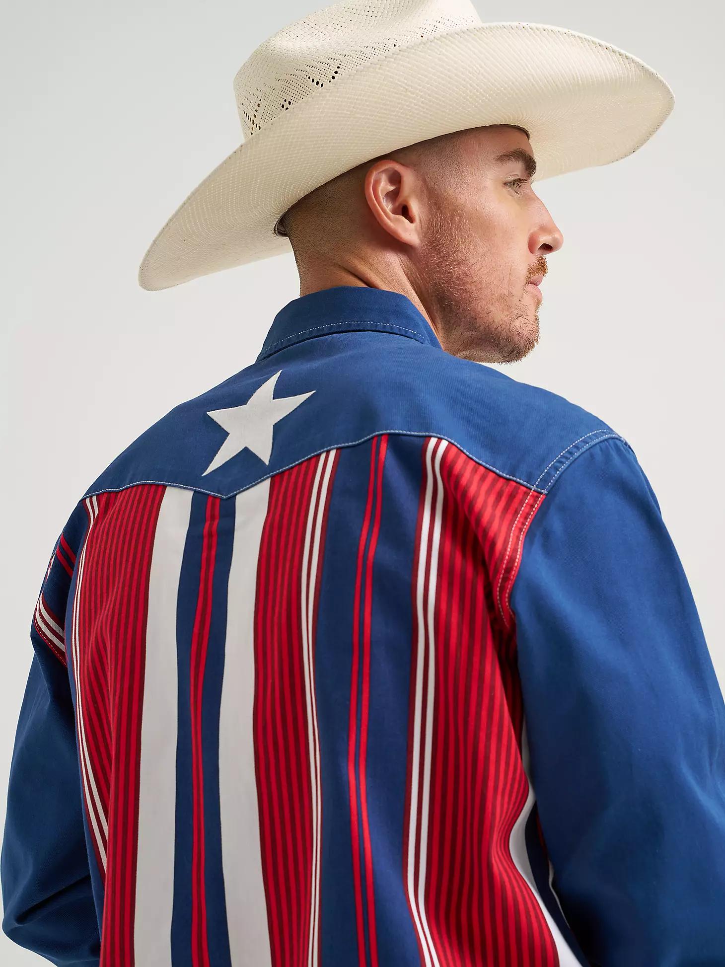Lone Star Brushpopper Western Snap Workshirt | Men's SHIRTS | Wrangler® Product Image