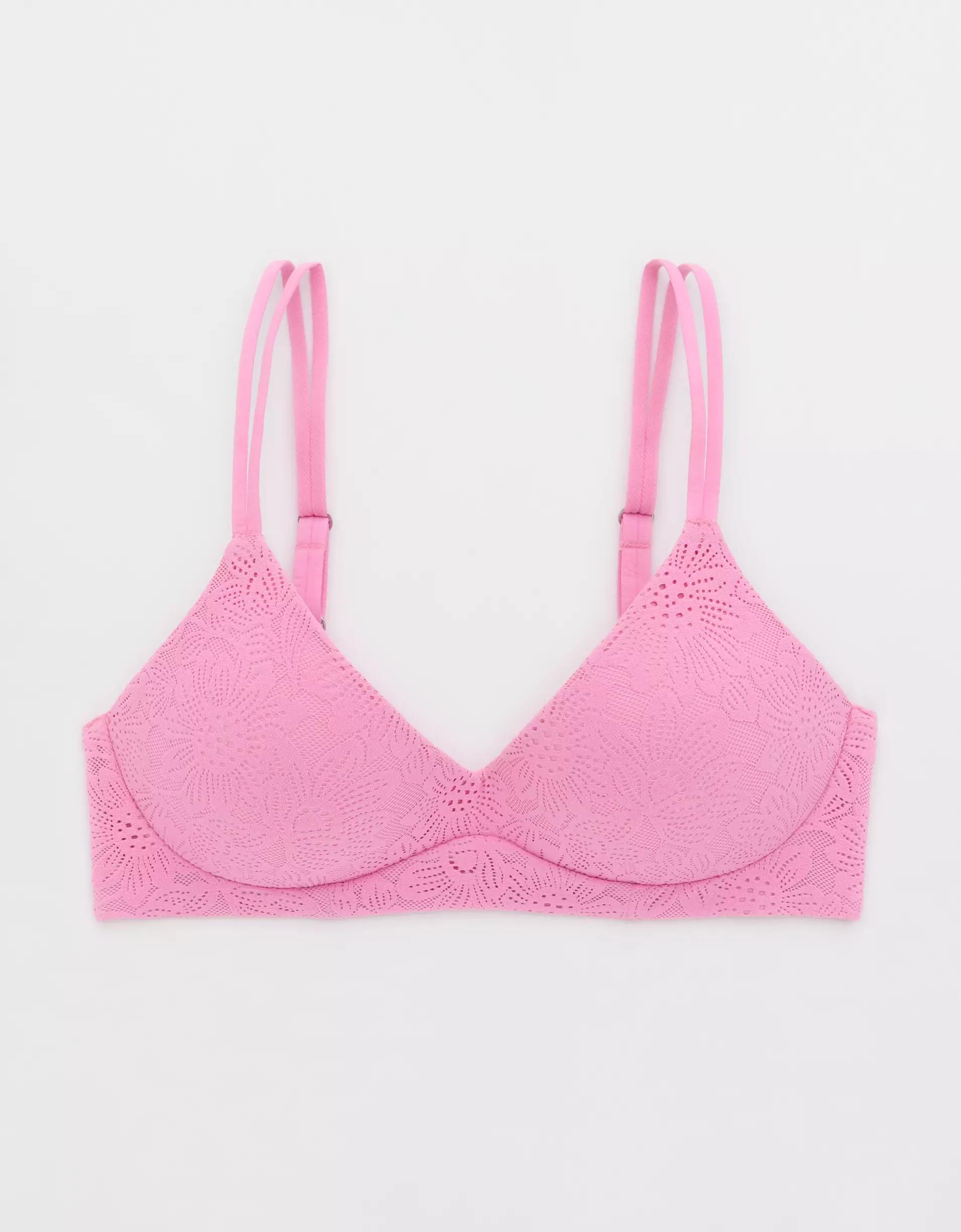 Sunnie Bloom Lace Wireless Push Up Bra Product Image