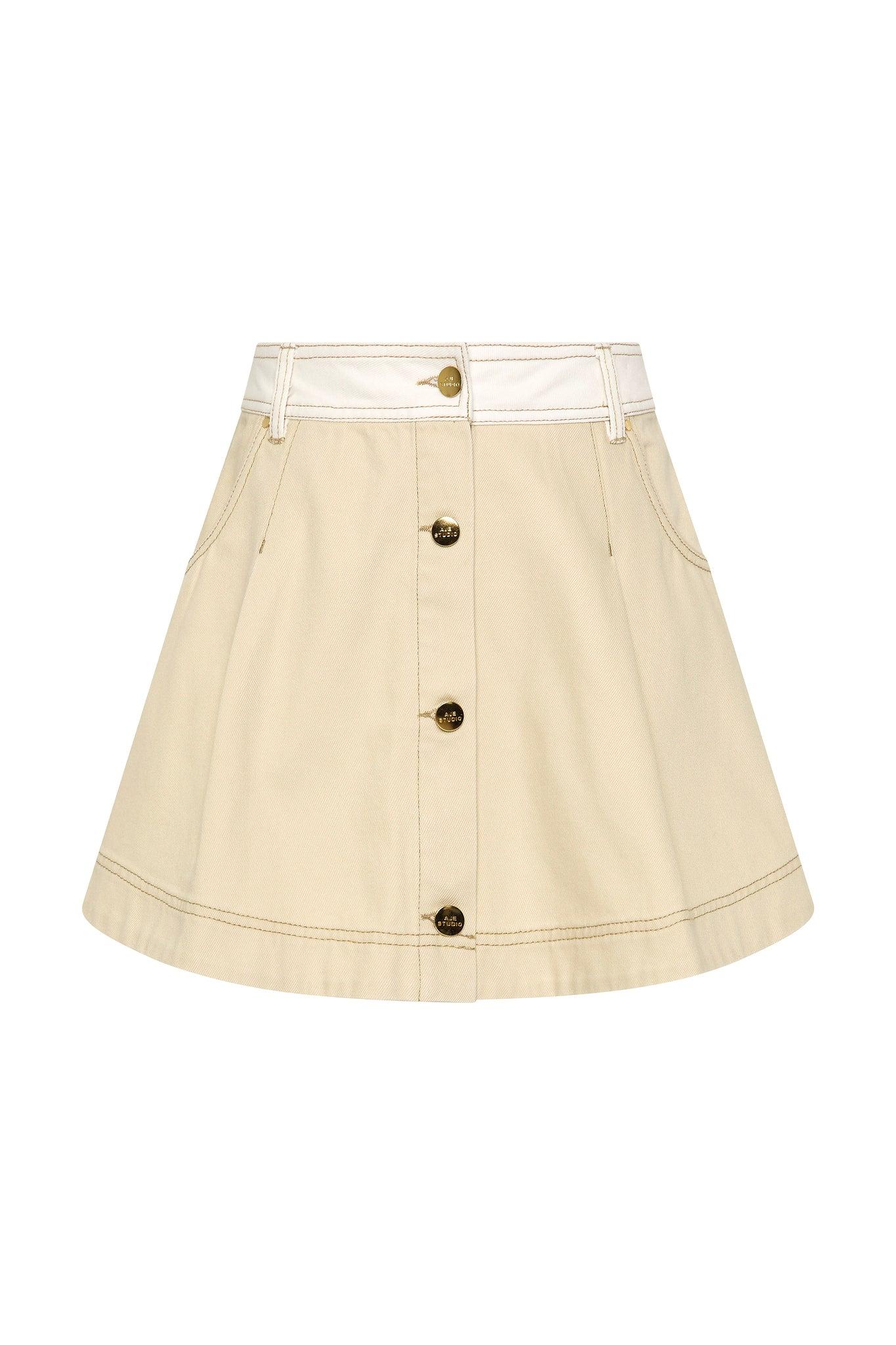 Sadie Denim Skirt Product Image