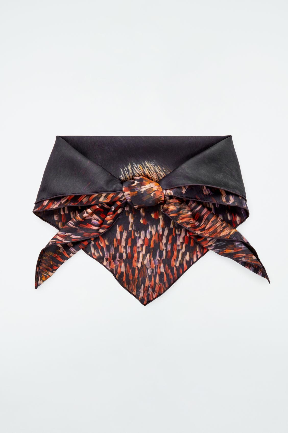 PRINTED SILK SCARF Product Image