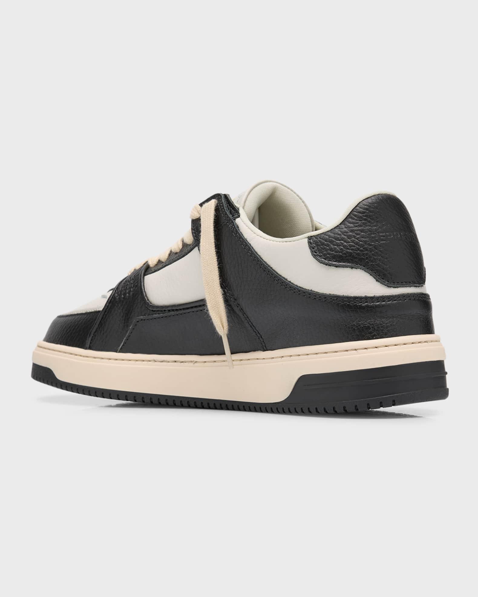 Men's Apex Bicolor Leather Low-Top Sneakers Product Image