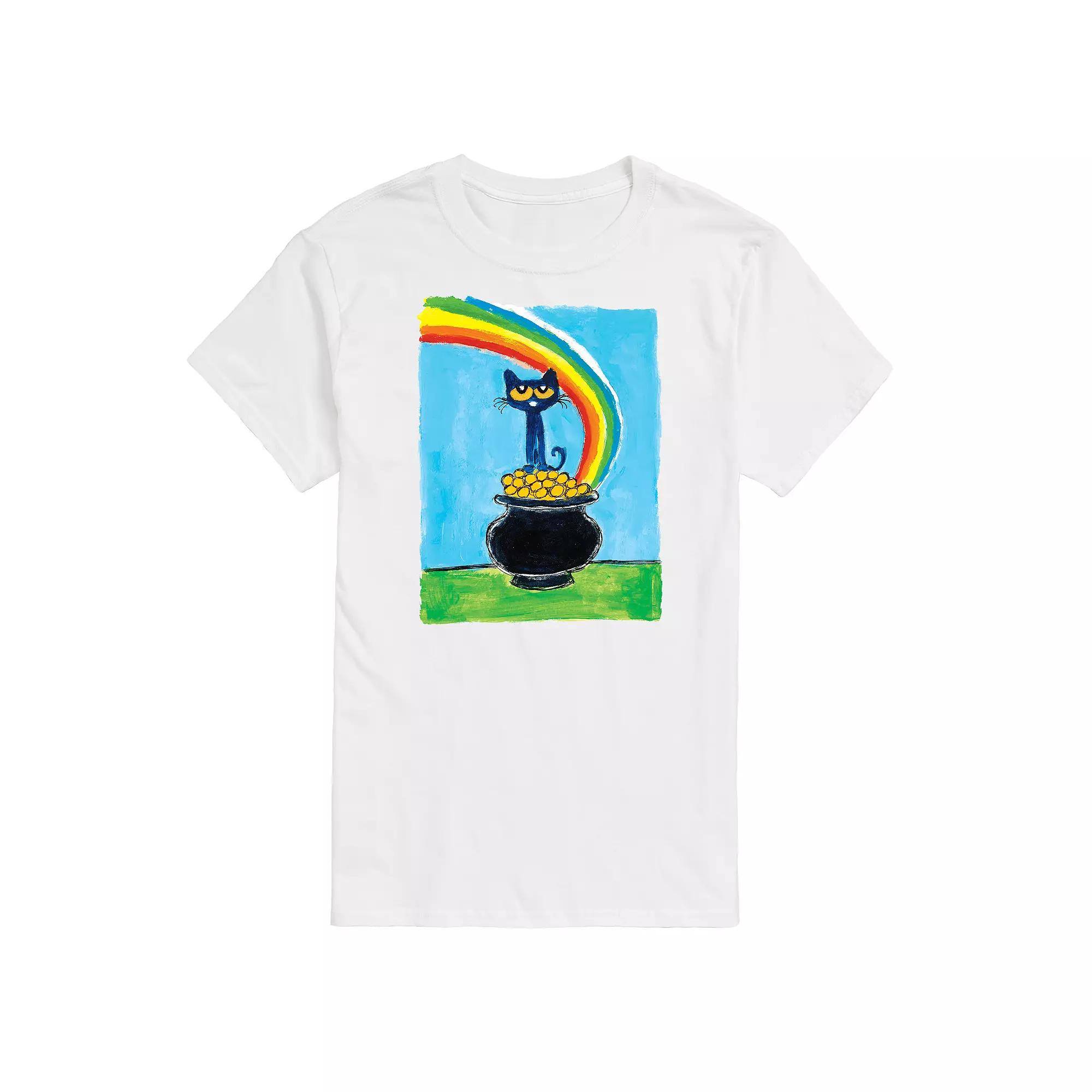 Big & Tall Pete The Cat Pot Of Gold Tee, Men's,  Product Image