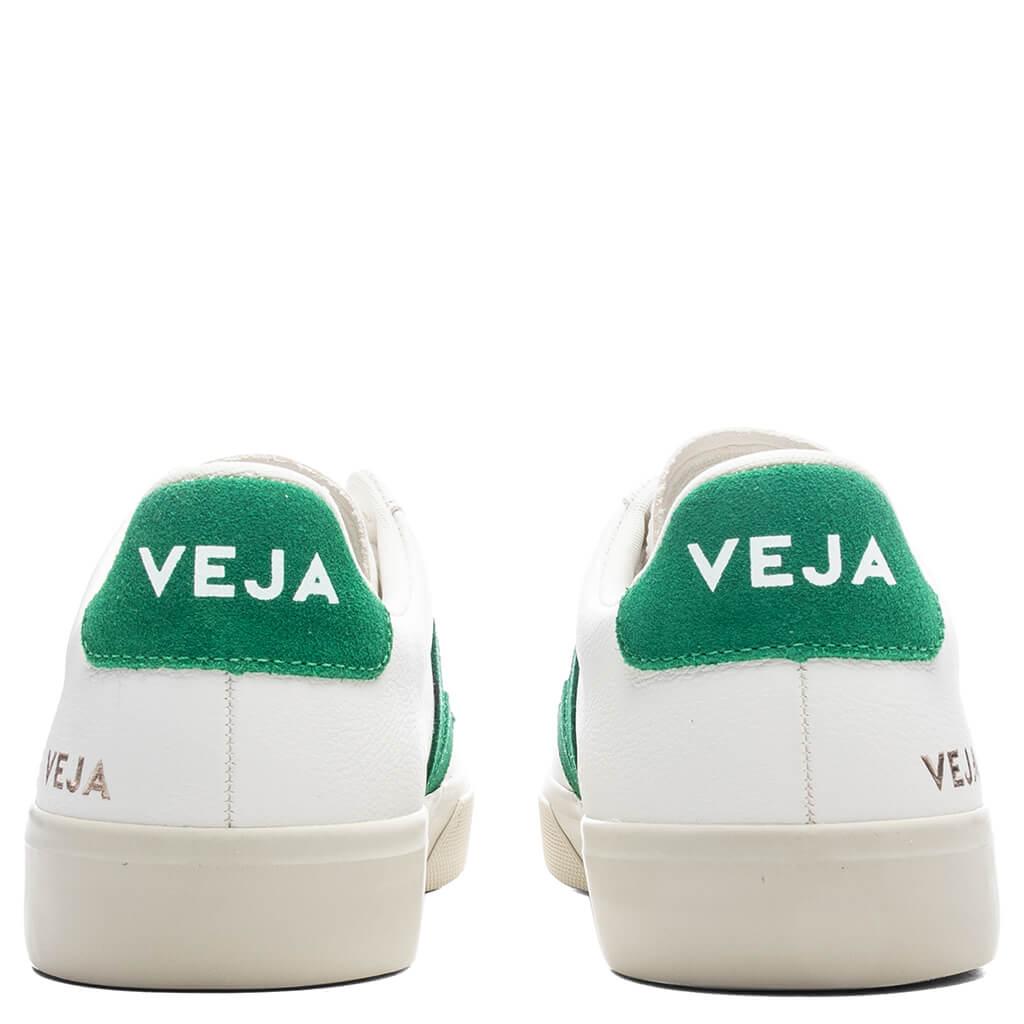 Women's Campo Chromefree Leather - Extra White/Emeraude Female Product Image