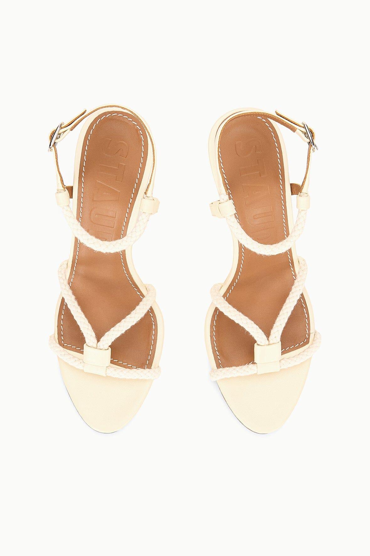 EDEN WEDGE SANDAL | CREAM Product Image