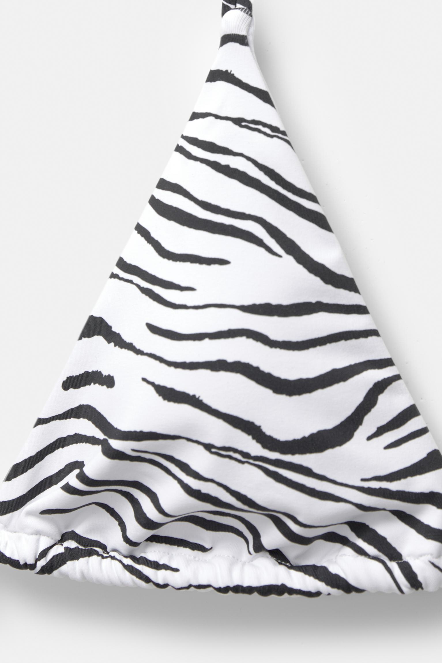 Zebra print bikini top Product Image