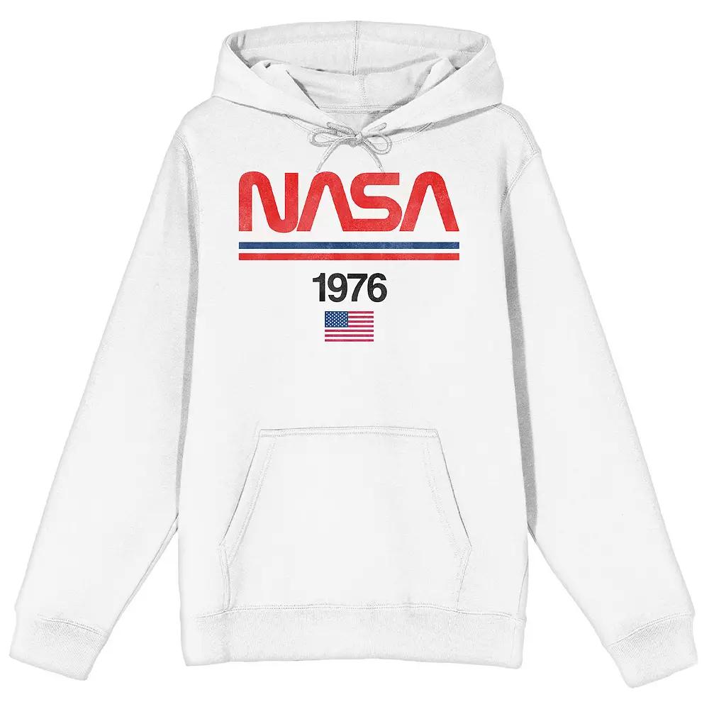 Men's NASA 1976 Flag Logo Hoodie,  Product Image