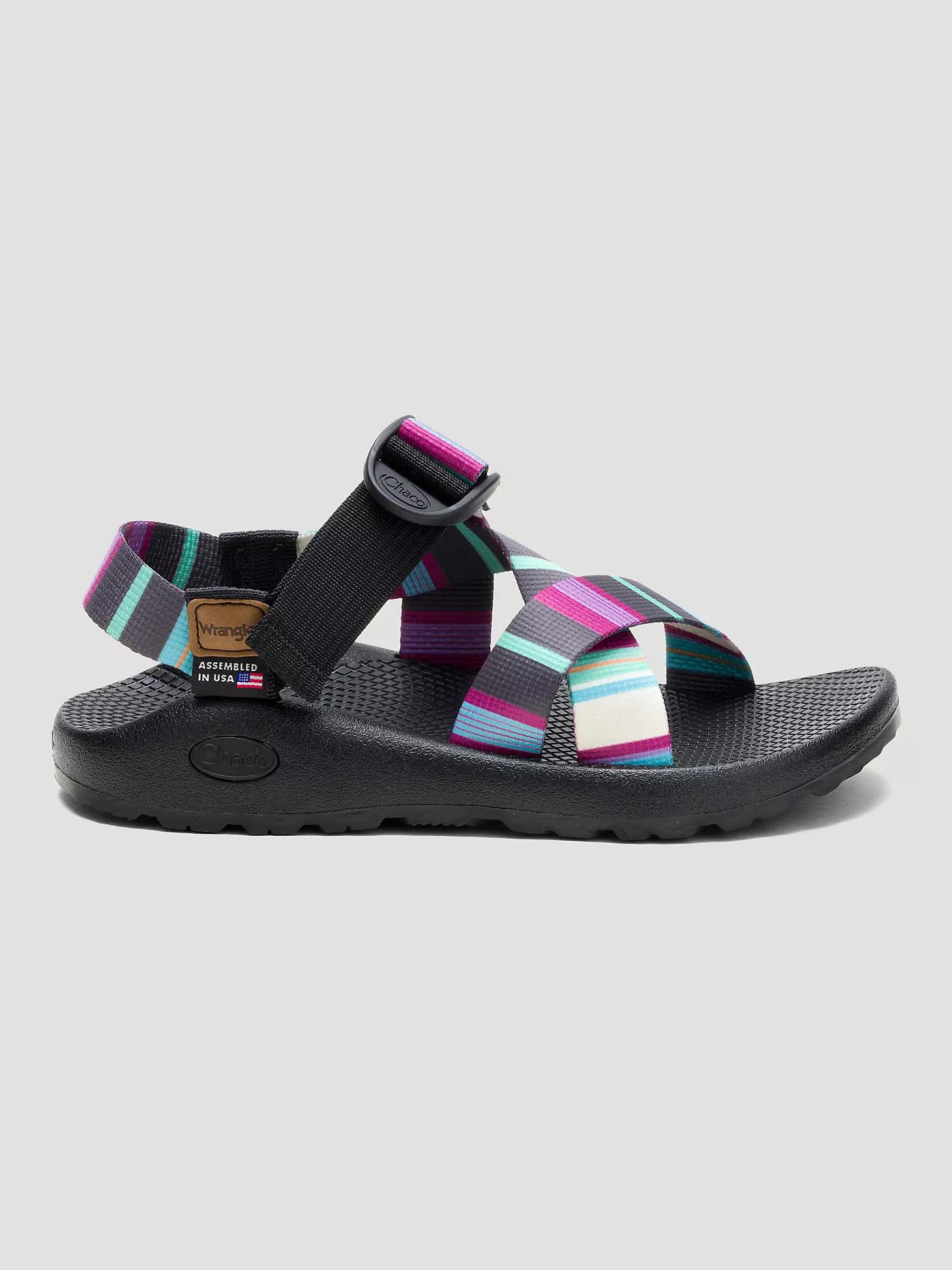 Chaco x Wrangler Women's Mega Z Brushpopper Classic Sandal in Popper Blueb Product Image