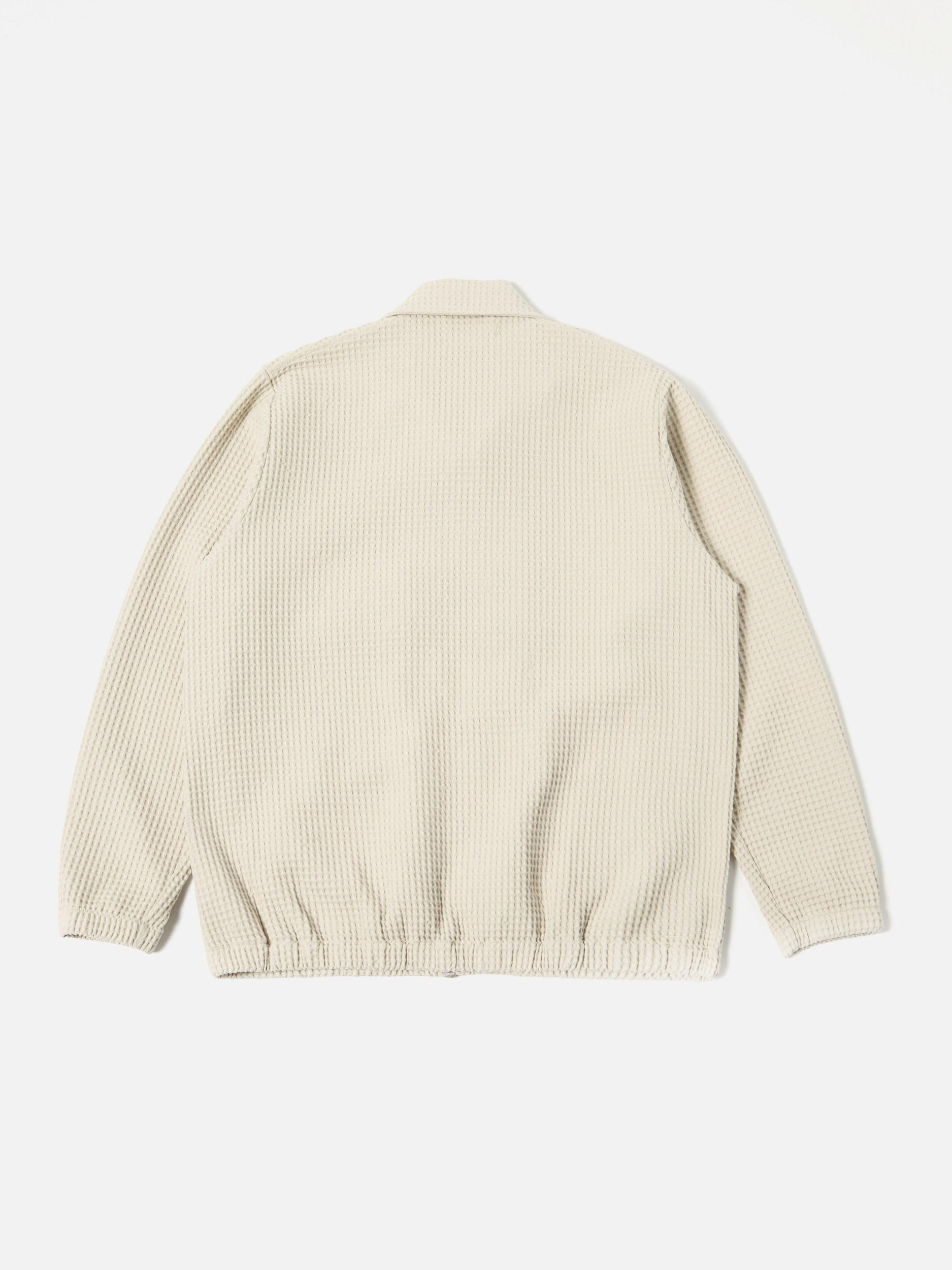 Universal Works K Track Top in Driftwood Pike Waffle Product Image