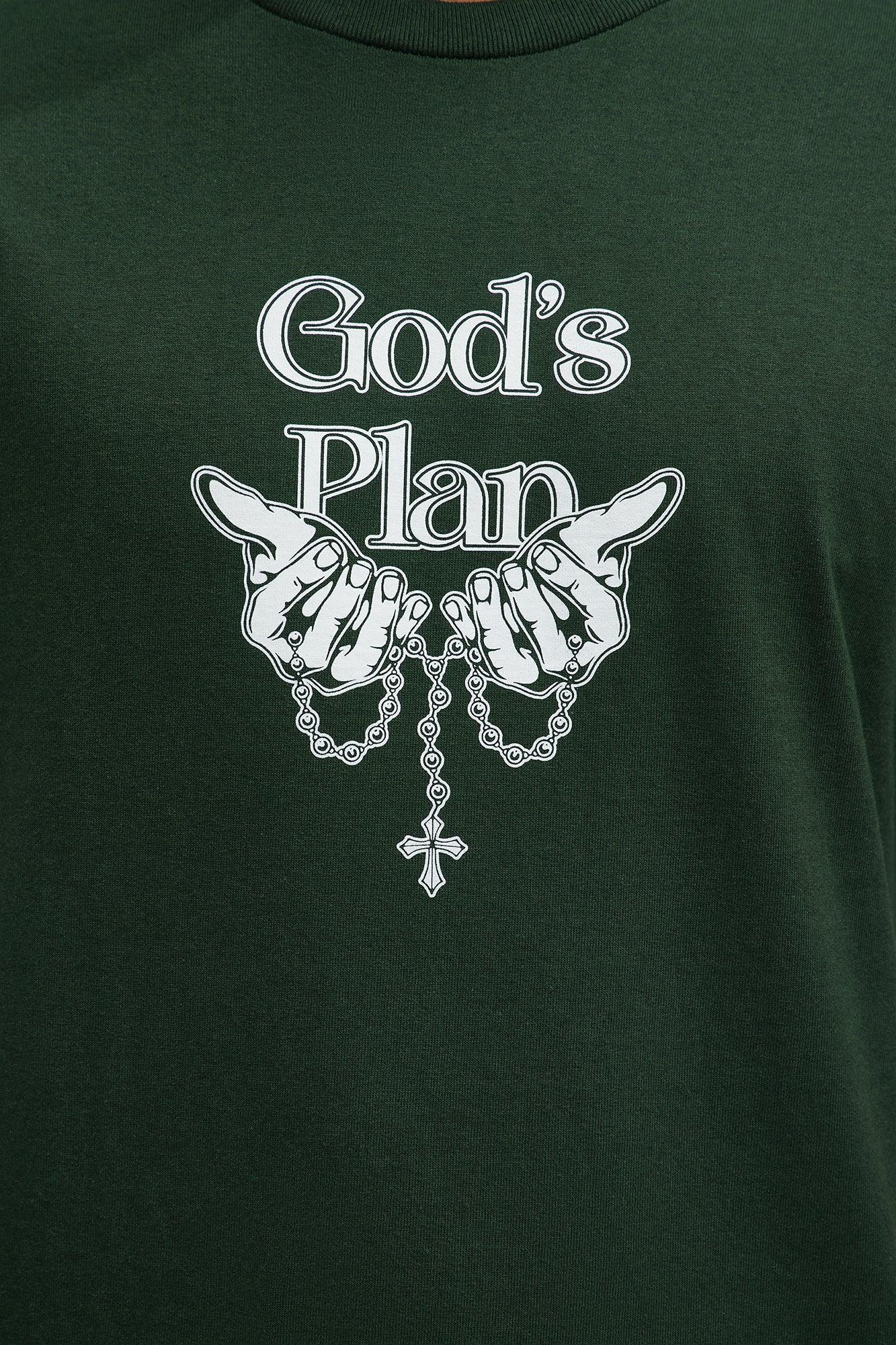 God's Future Plan Short Sleeve Tee - Hunter Product Image