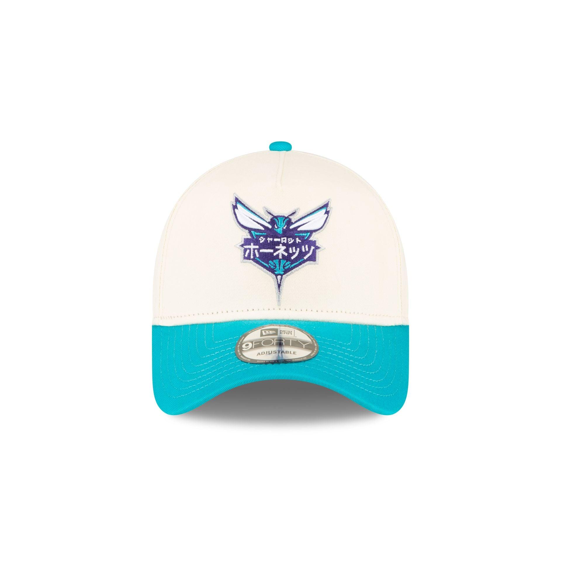 Hyperfly Katakana x Charlotte Hornets 9FORTY A-Frame Snapback Hat Male Product Image