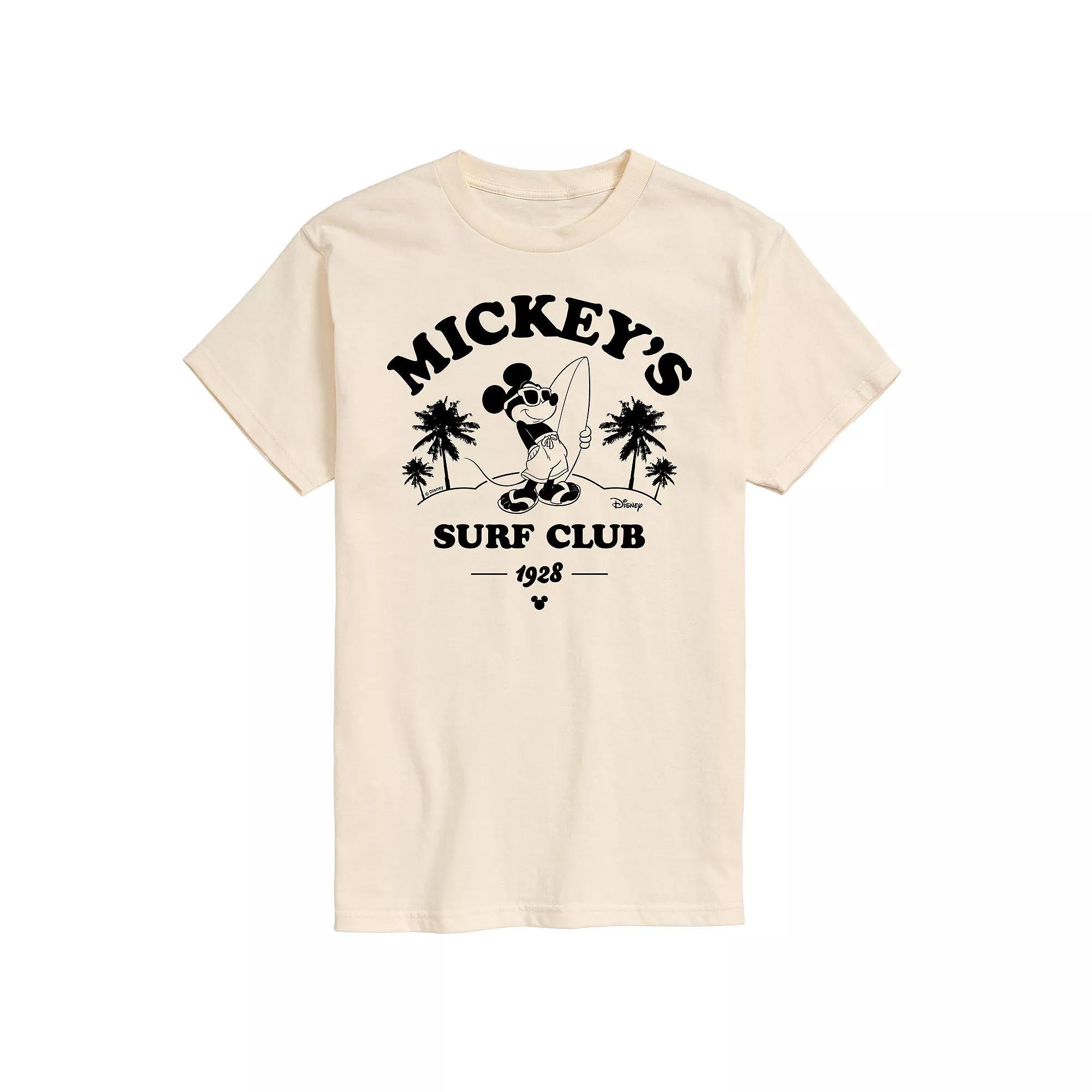 Disney's Mickey Mouse Men's Surf Club Graphic Tee,  Product Image