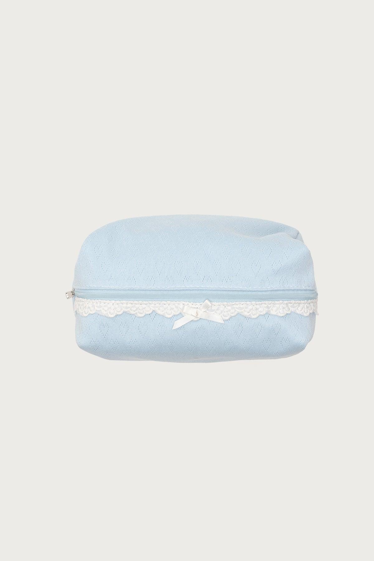 Pointelle Makeup Pouch Bag Product Image