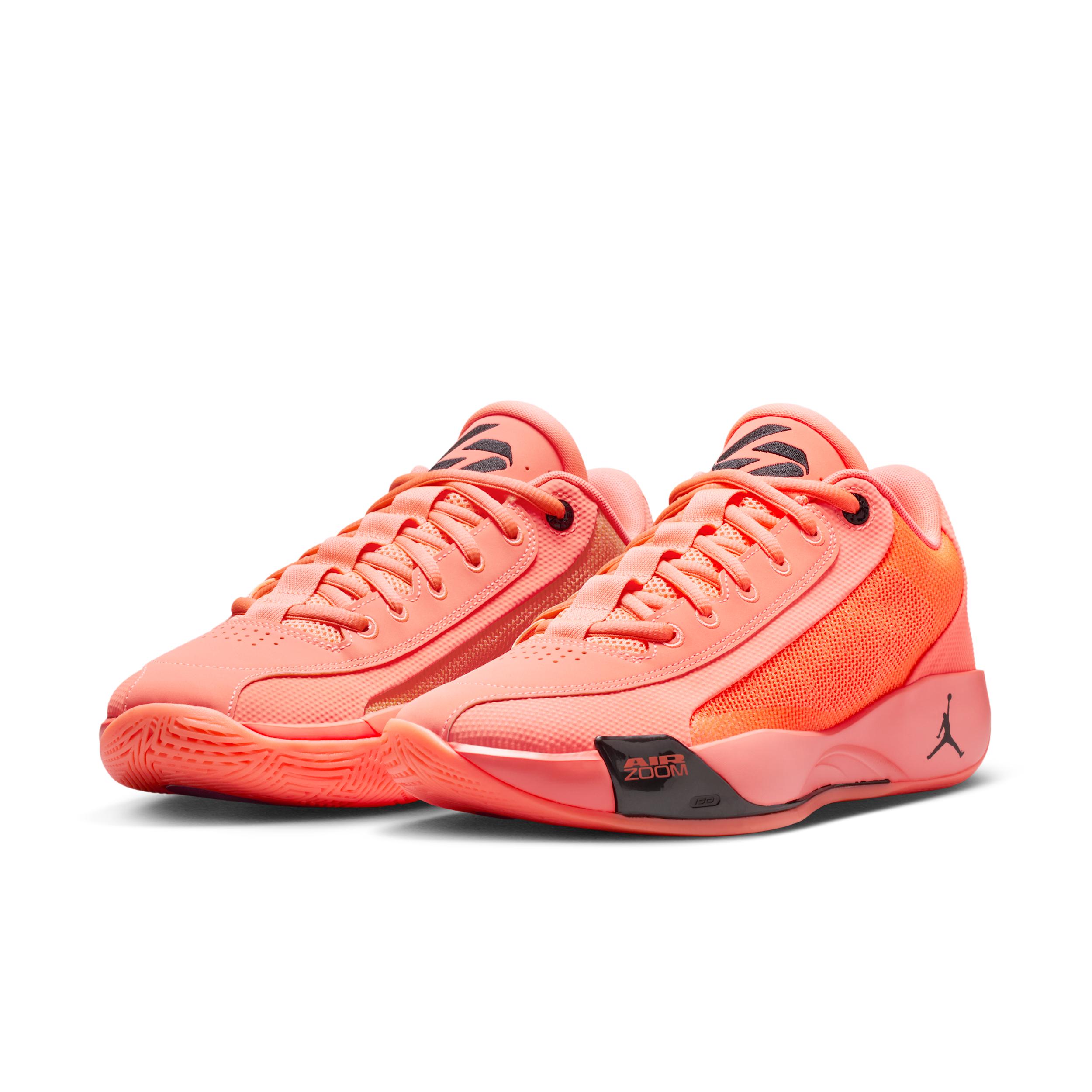 Nike Mens Luka .77 Bright Mango Basketball Shoes | HF0806-800 Product Image