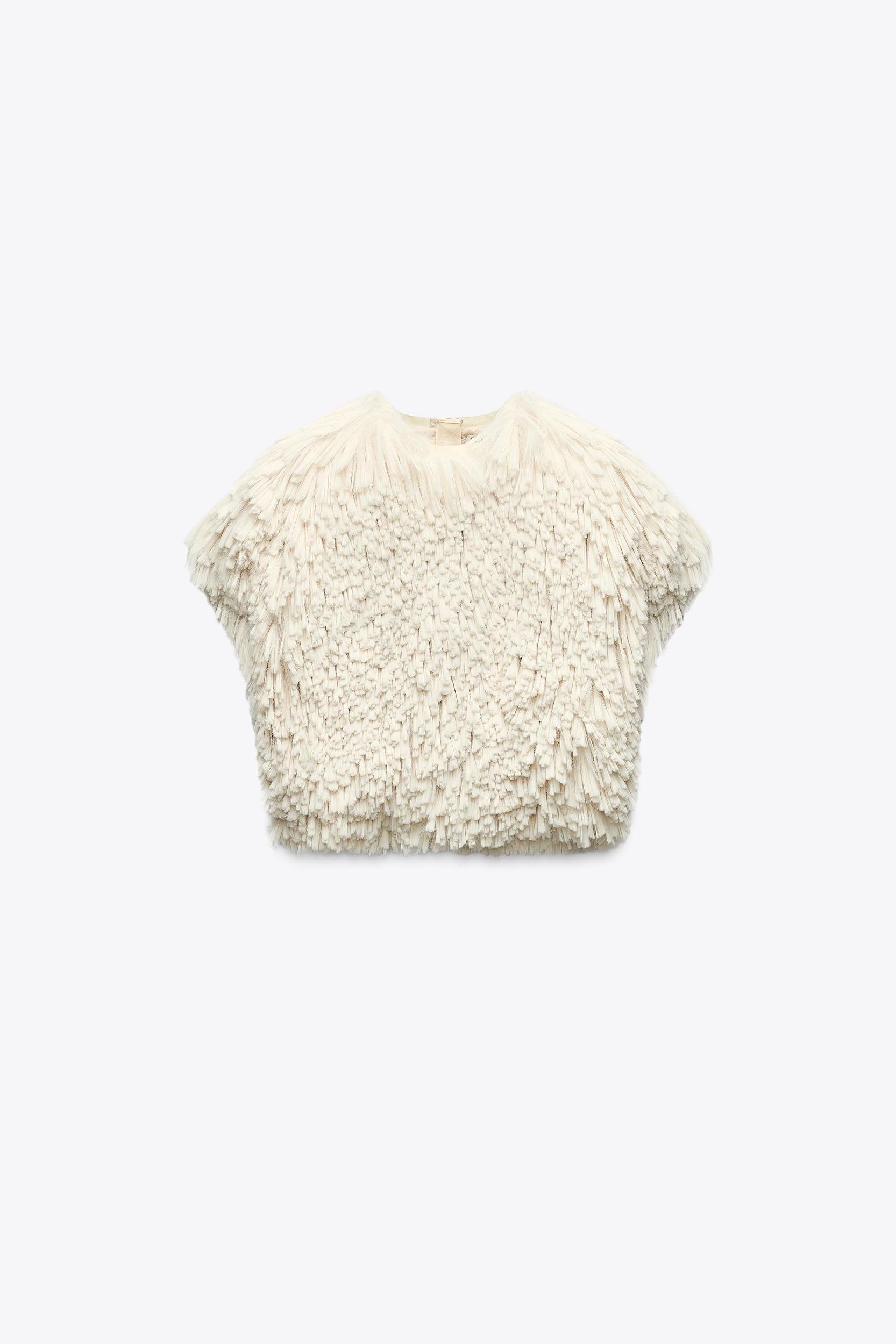FAUX FUR TOP LIMITED EDITION Product Image