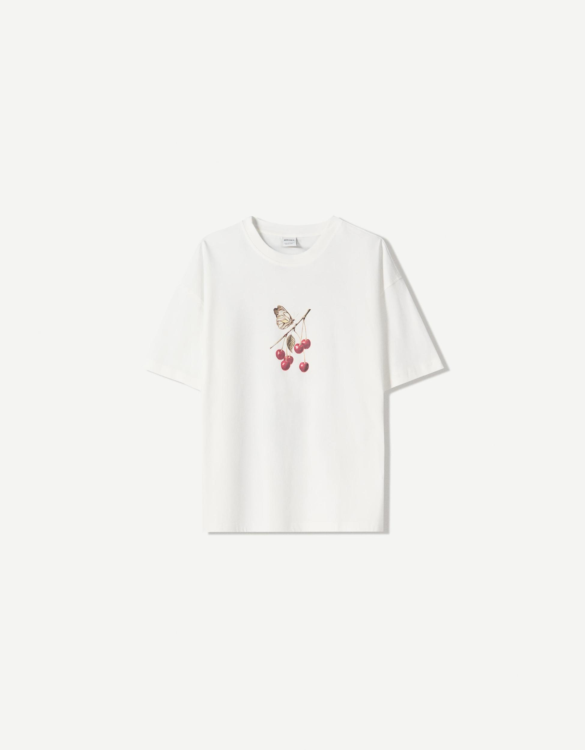 Printed short sleeve oversize T-shirt Product Image