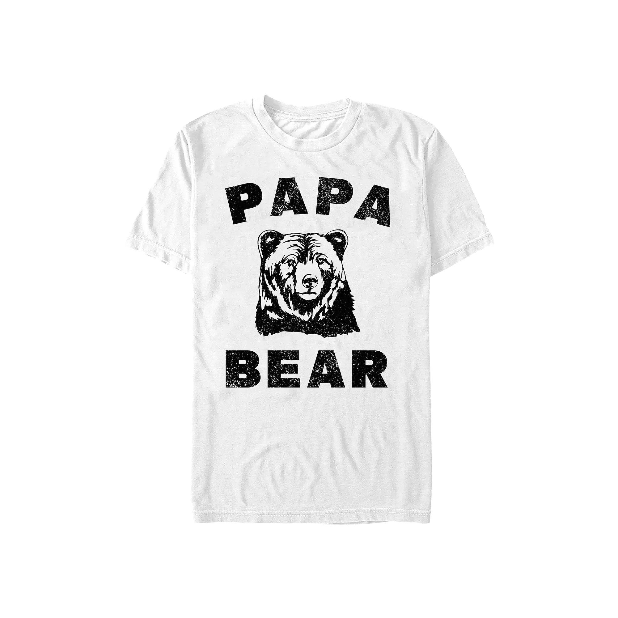 Men's Papa Bear Graphic Tee,  Product Image