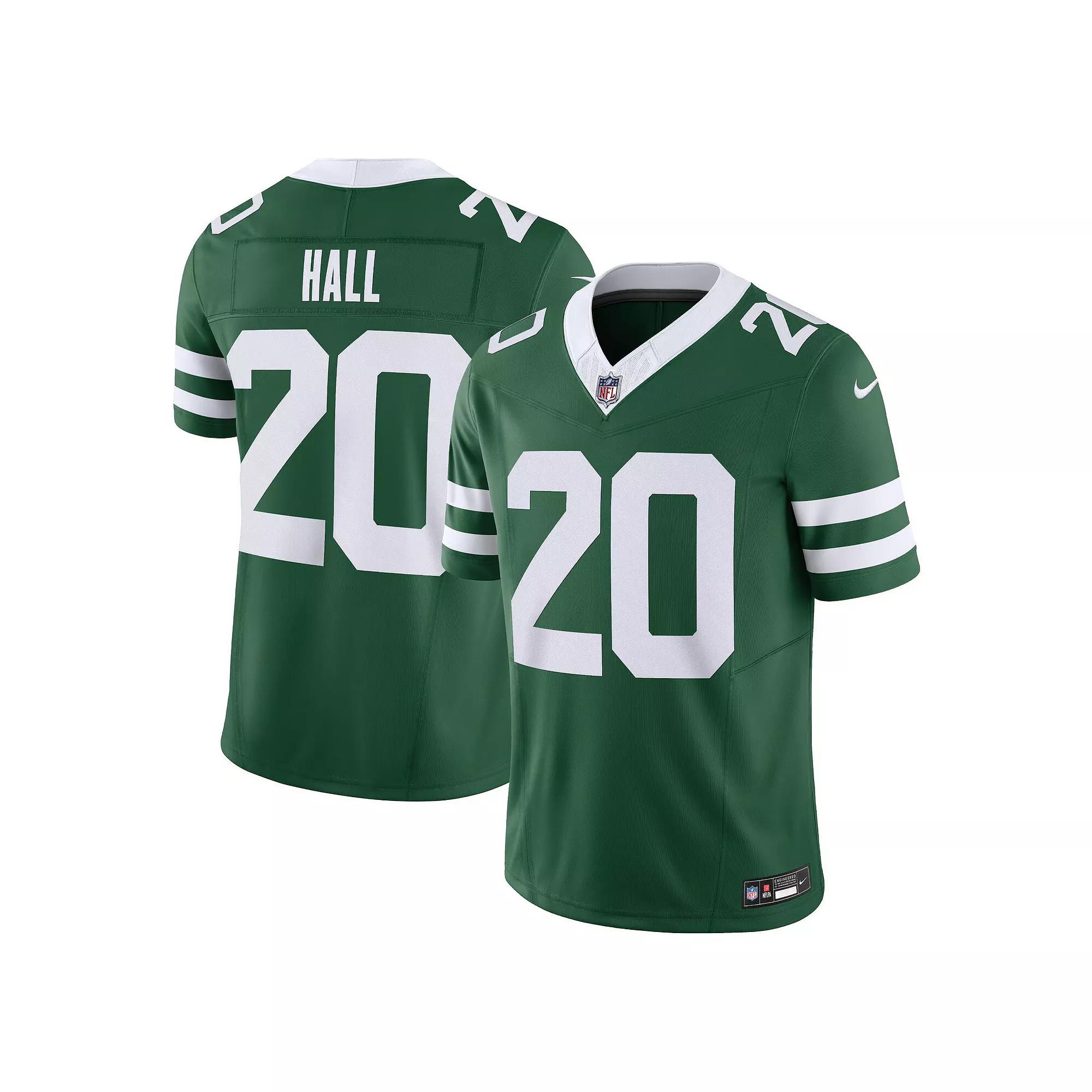 Men's Nike Breece Hall Legacy Green New York Jets Vapor F.U.S.E. Limited Jersey,  Product Image