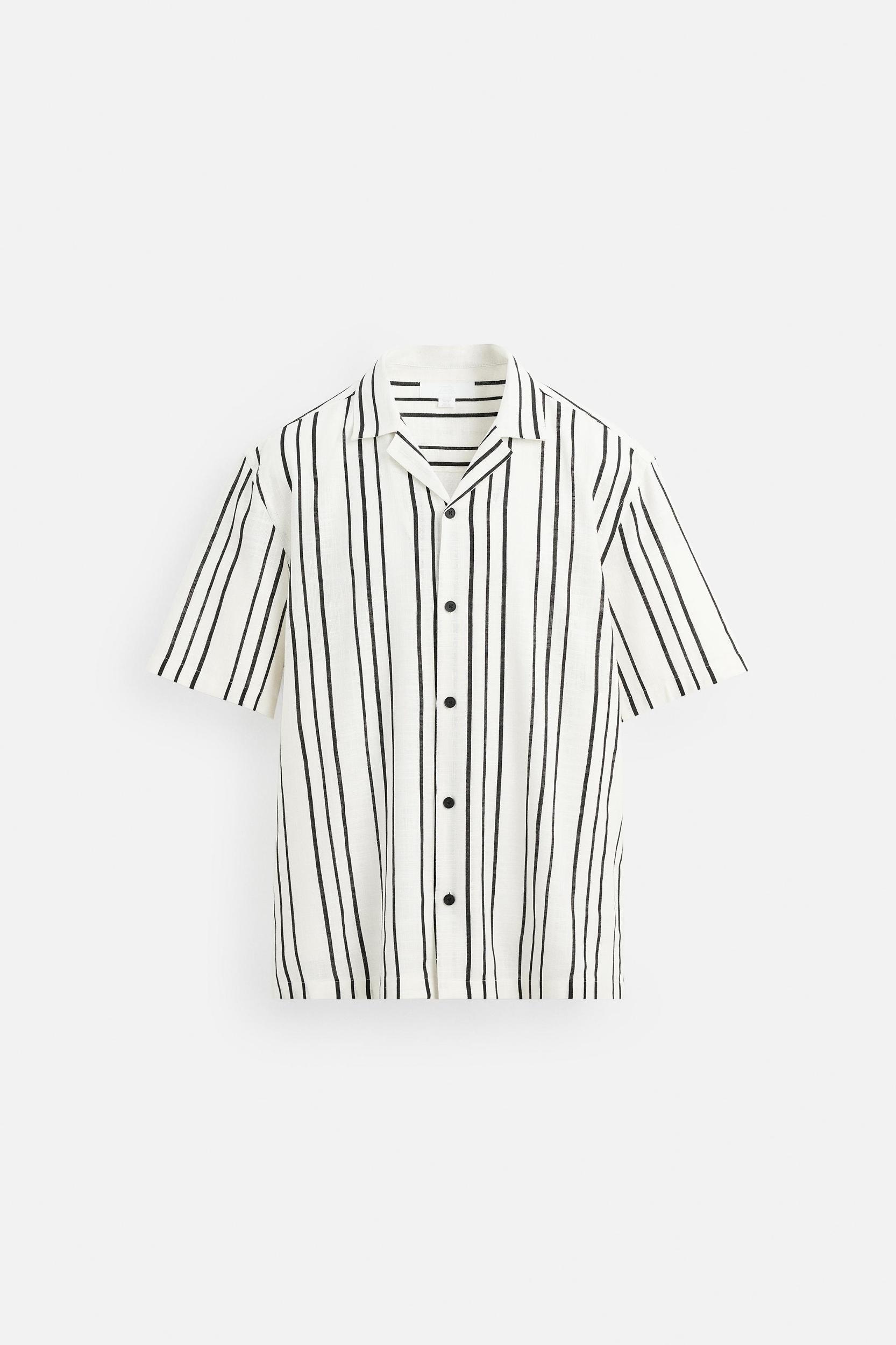 FLOWY STRIPED SHIRT Product Image