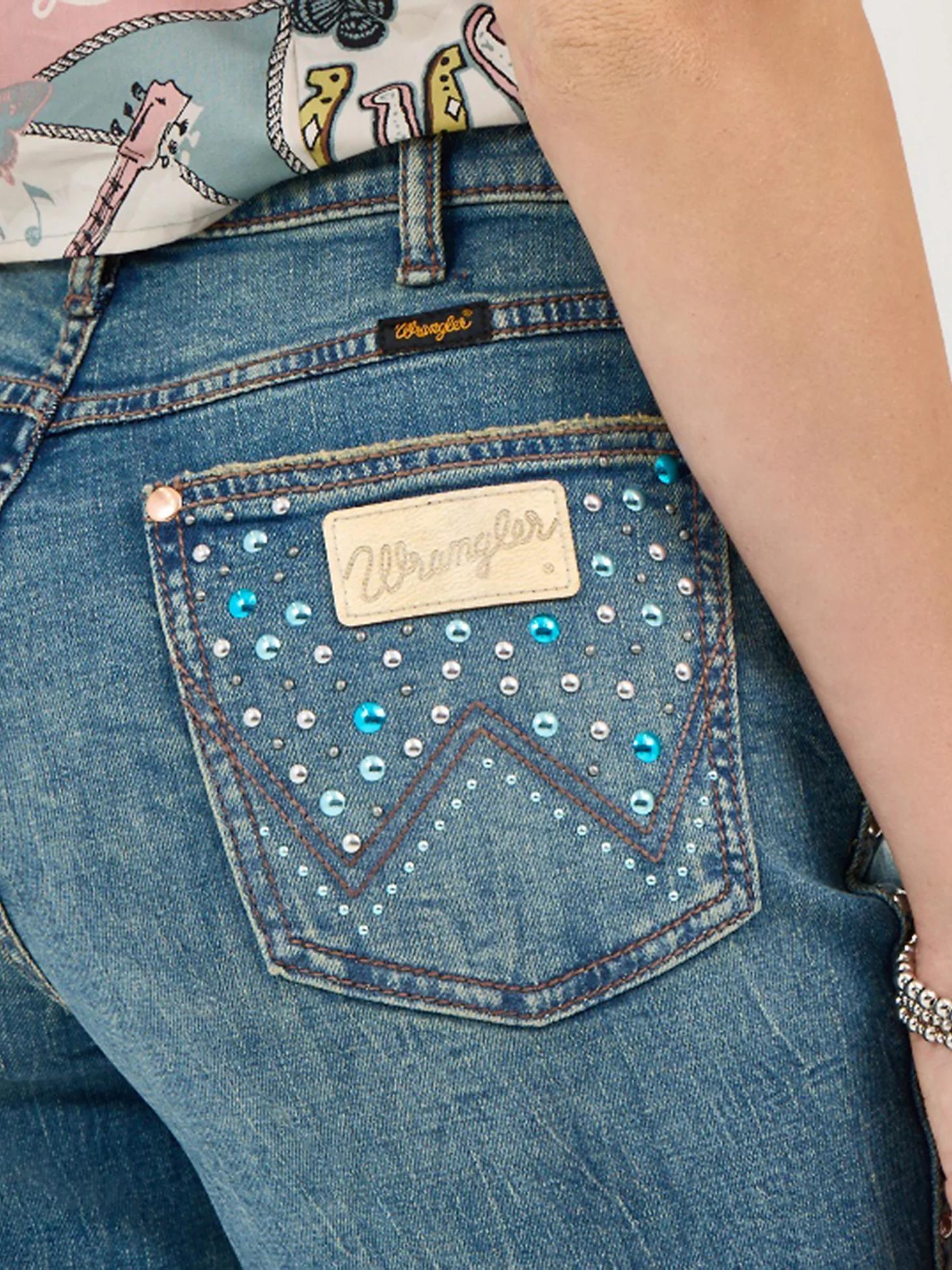 Wrangler x Lainey Wilson Bejeweled Bell Bottoms | Women's JEANS | Wrangler® Product Image