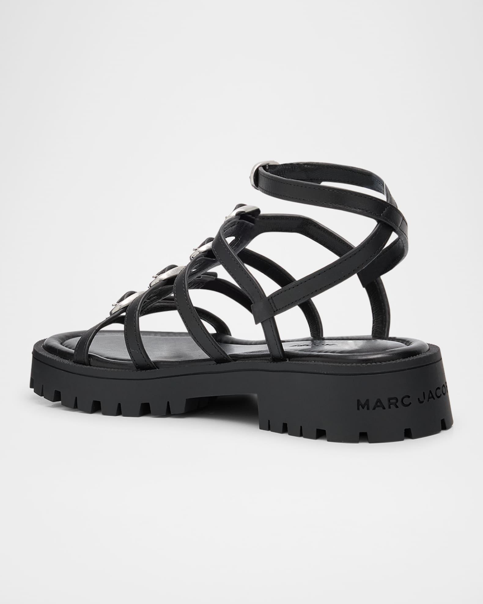 Kiki Leather Gladiator Sandals Product Image