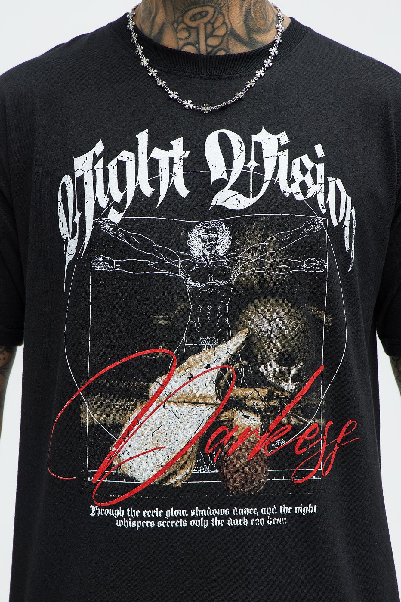 Night Vision Darkness Short Sleeve Tee - Black Product Image